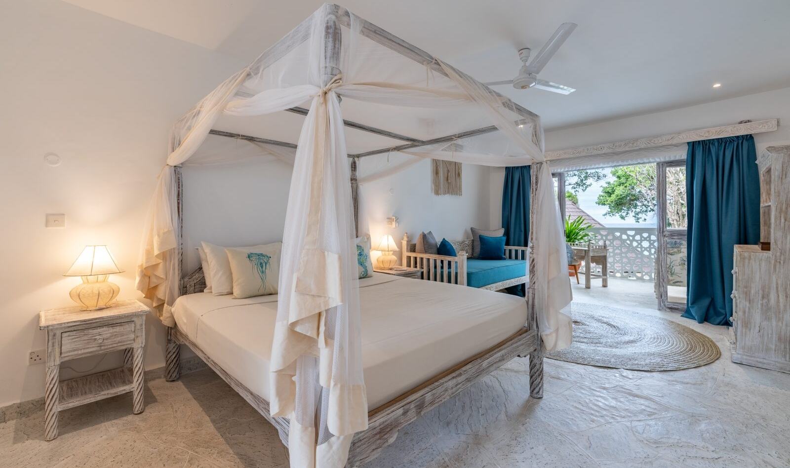 Deluxe kamer in The Sands at Chale Island aan Diani Beach in Kenia