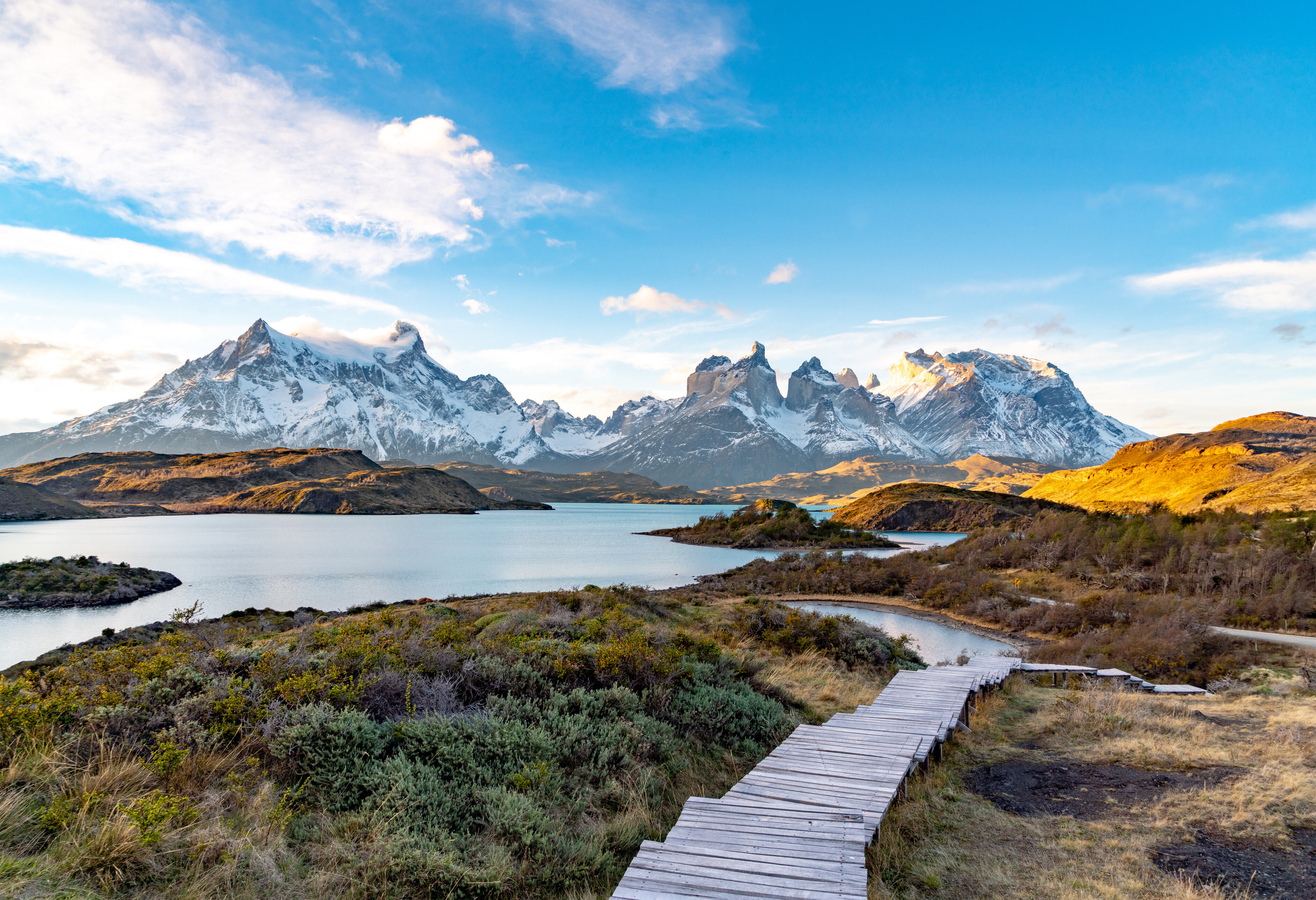 Torres del Paine national park in Chili