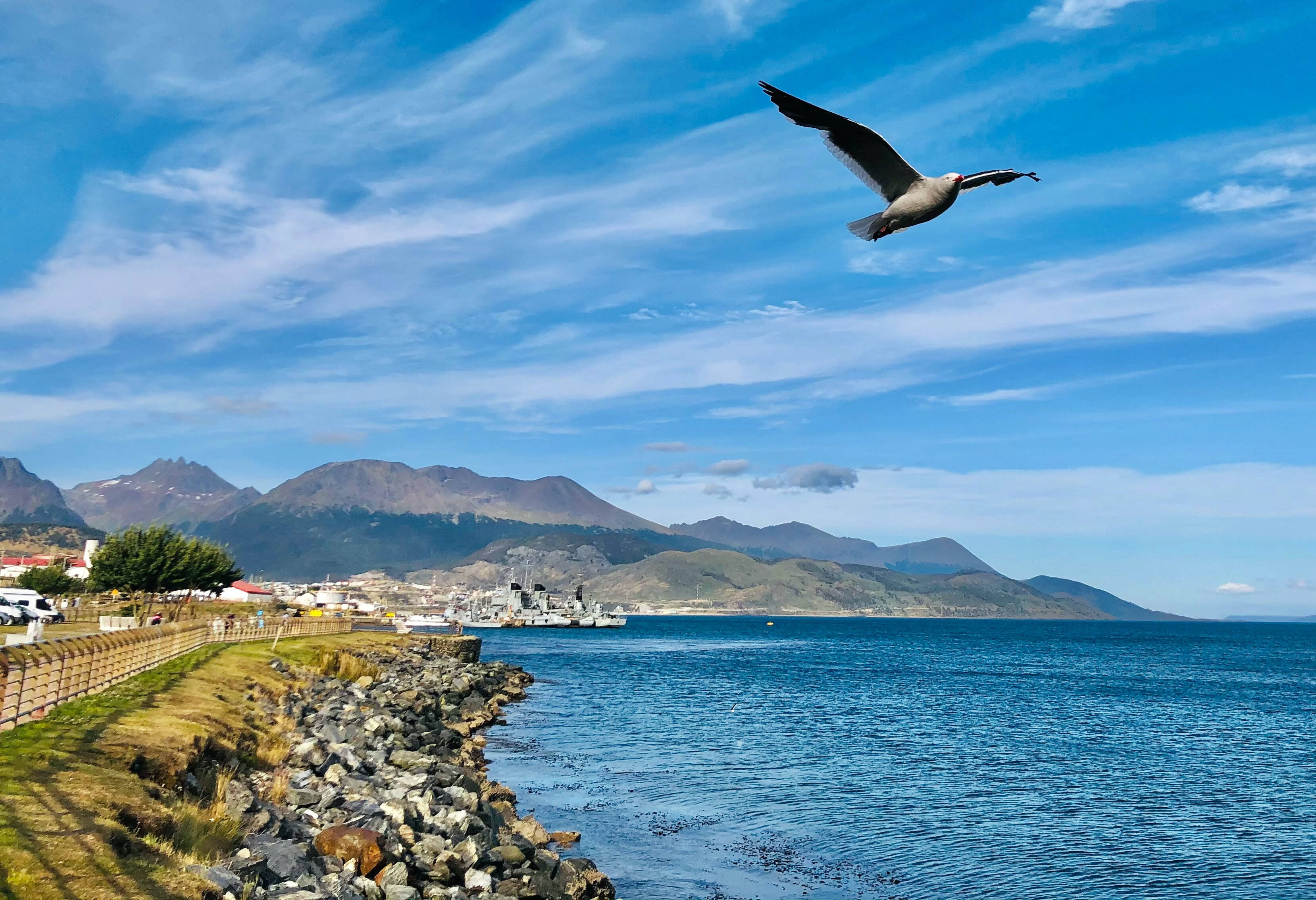 Meer Tierra del Fuego Argentinië