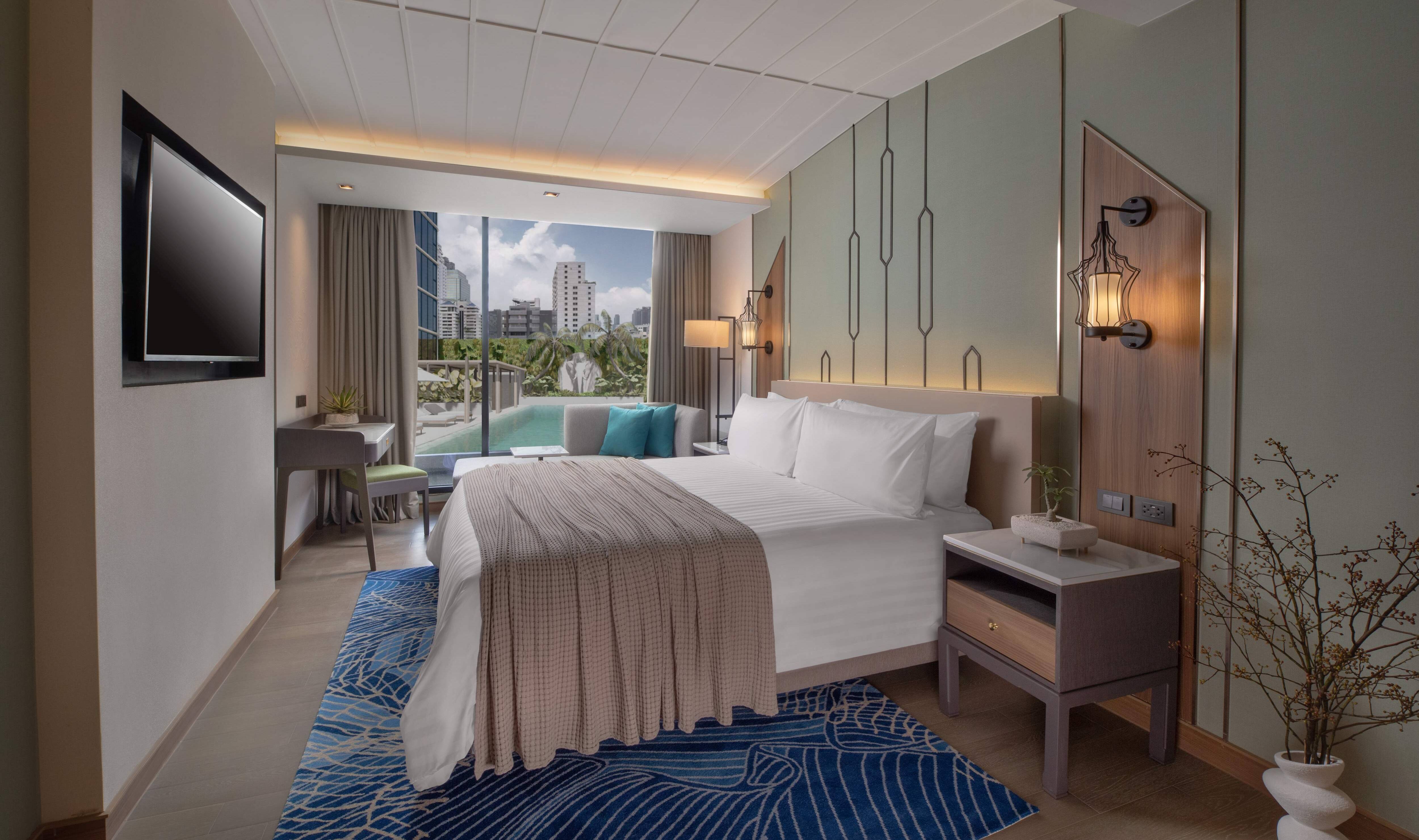 Thailand Bangkok Nysa Hotel 1 Bedroom Pool View Suite