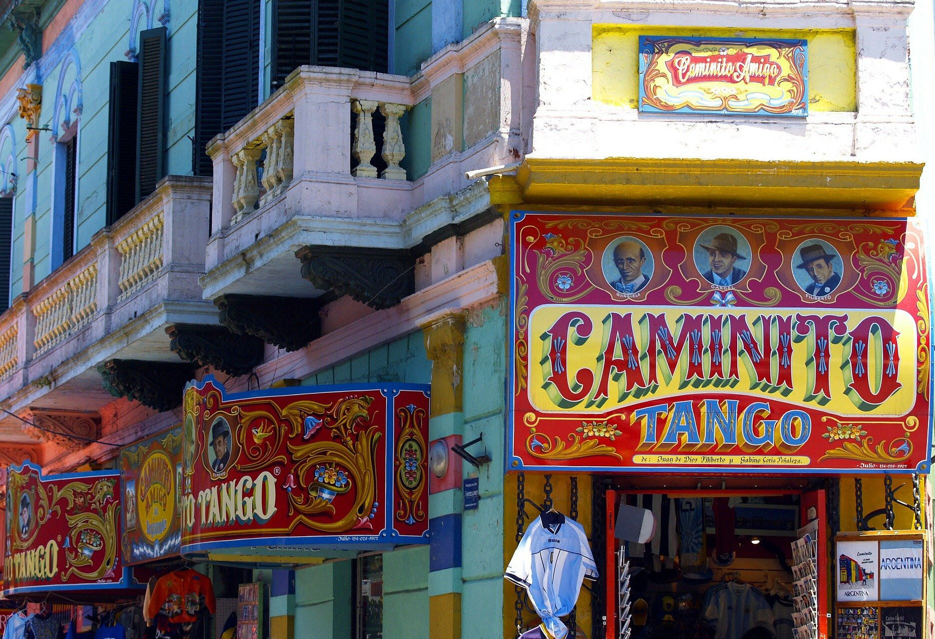 Bar in Caminito Buenos Aires Argentinië