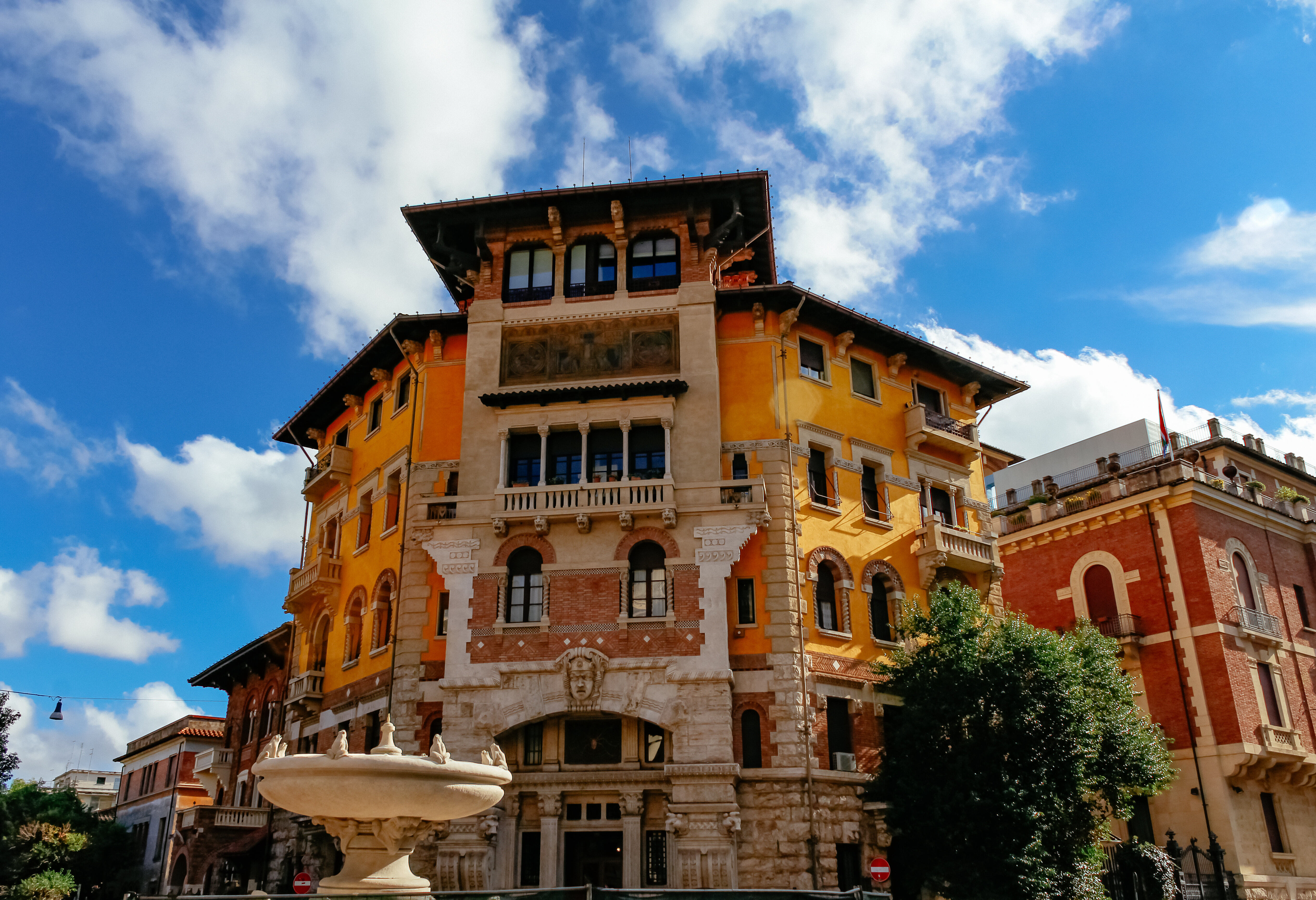 Gebouw in Buenos Aires Argentinië