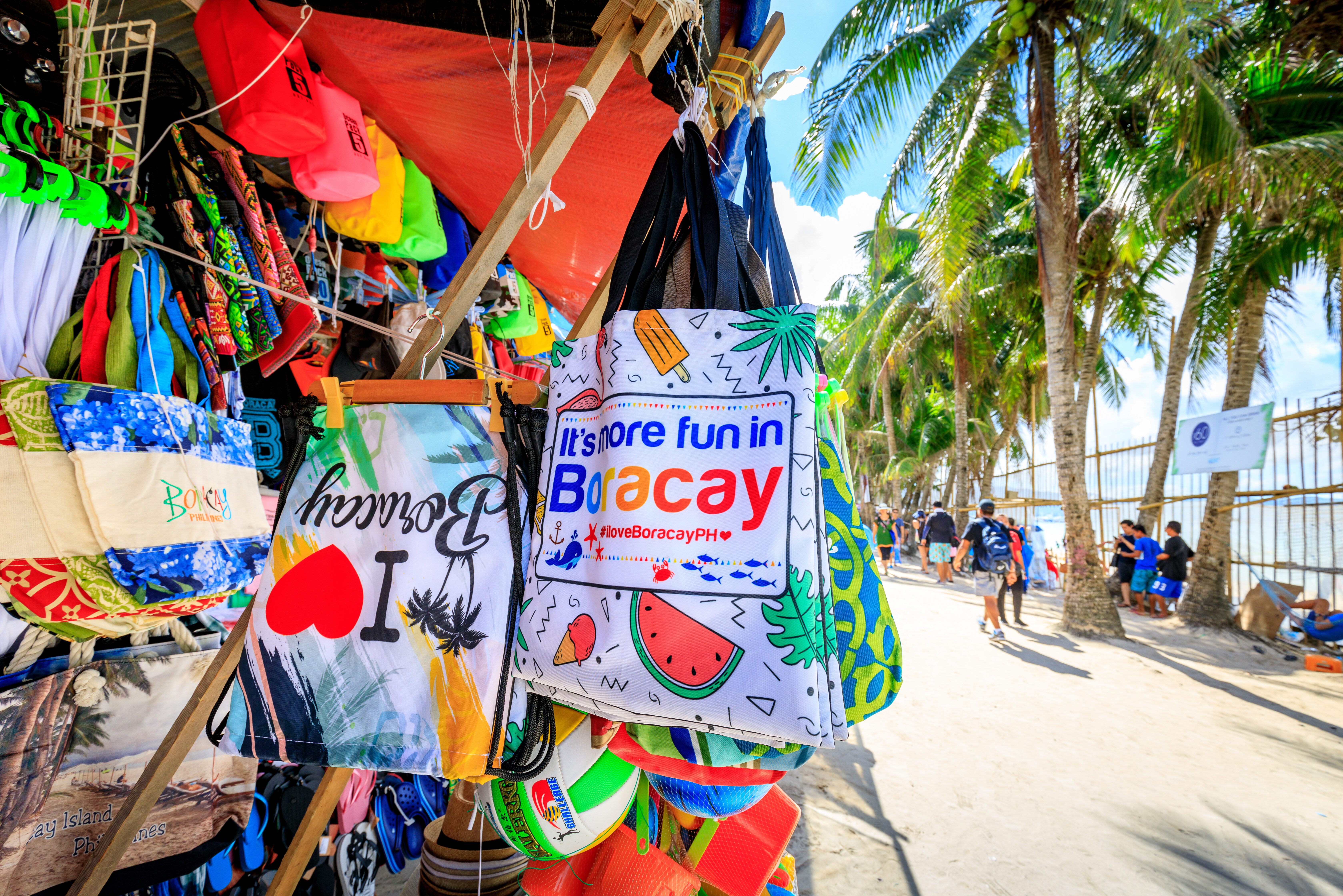 Souvenirs op Boracay