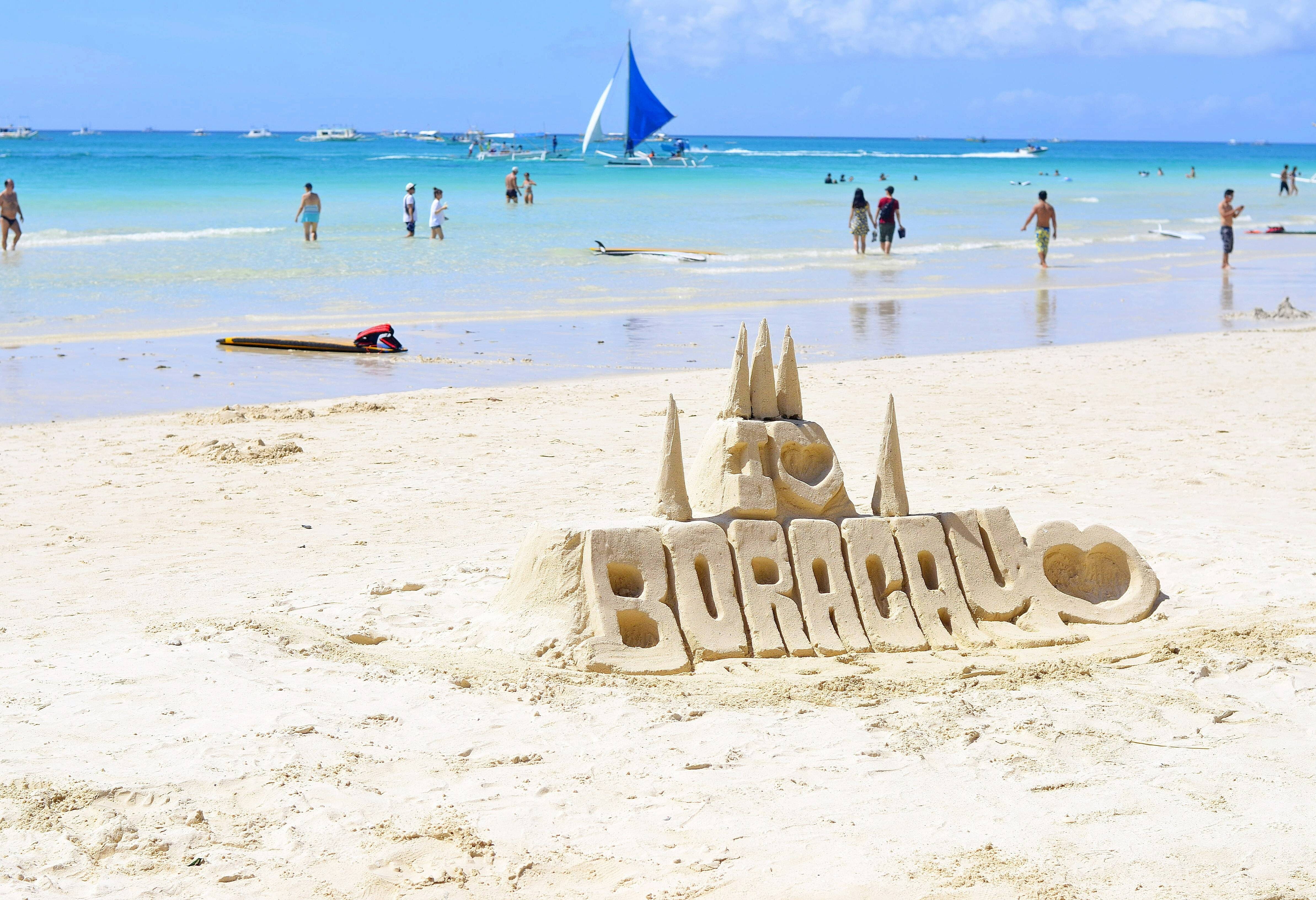 Strand op Boracay