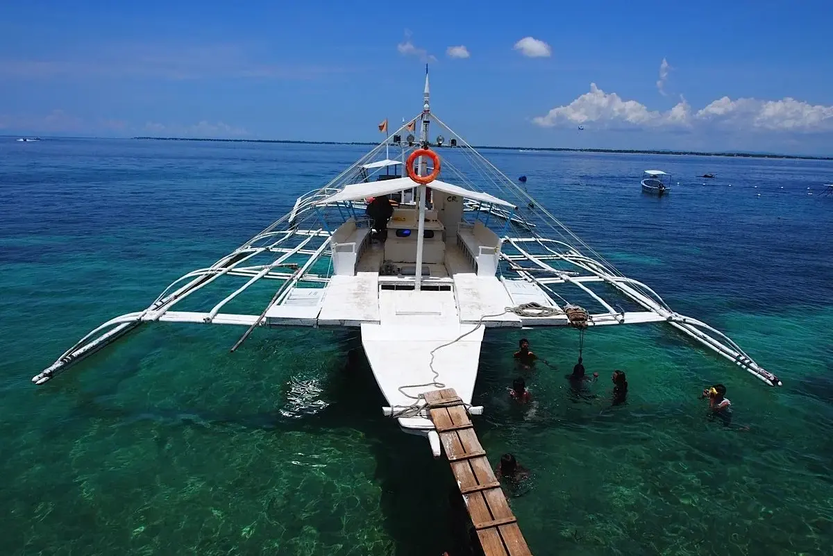 Lokale boot in de Filipijnen