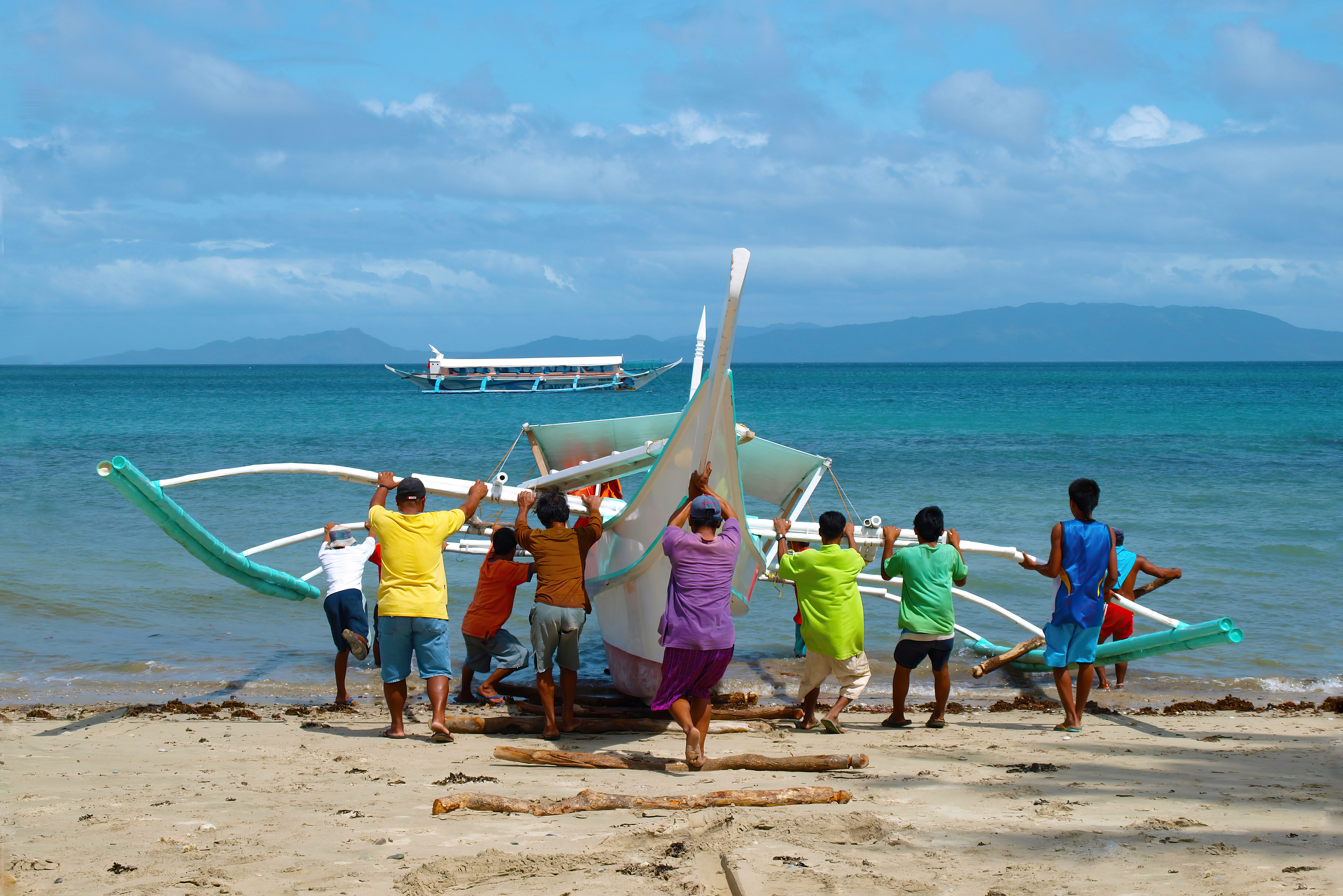 Vissersboot Filipijnen