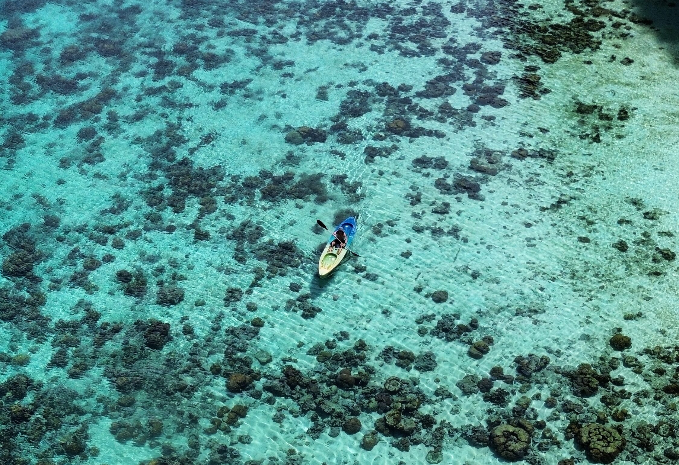 Kajakken in de Filipijnen