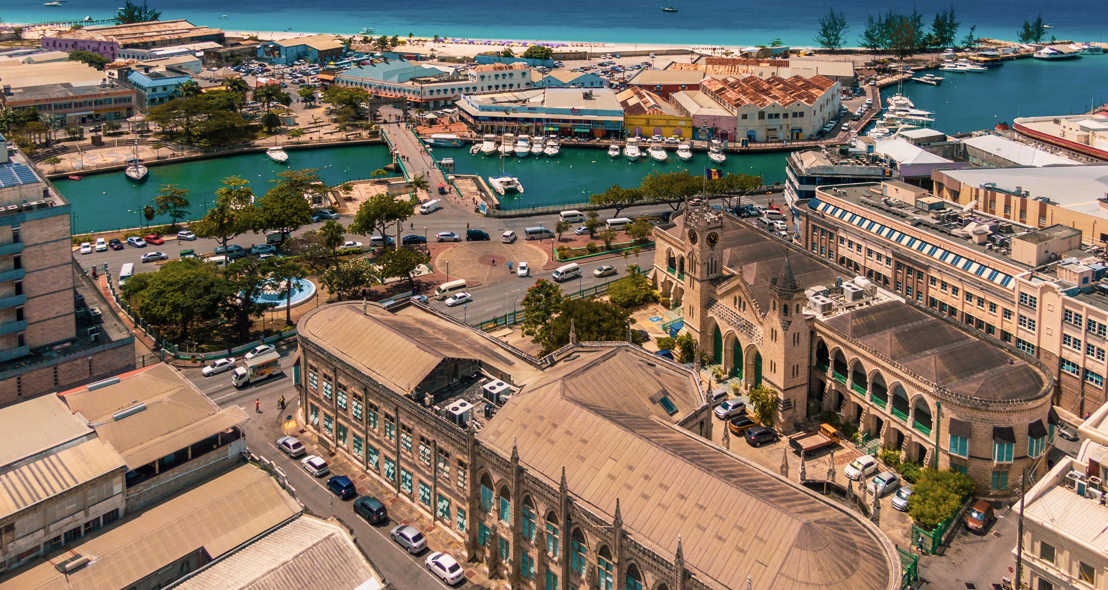 Barbados-Bridgetown-aerial-view