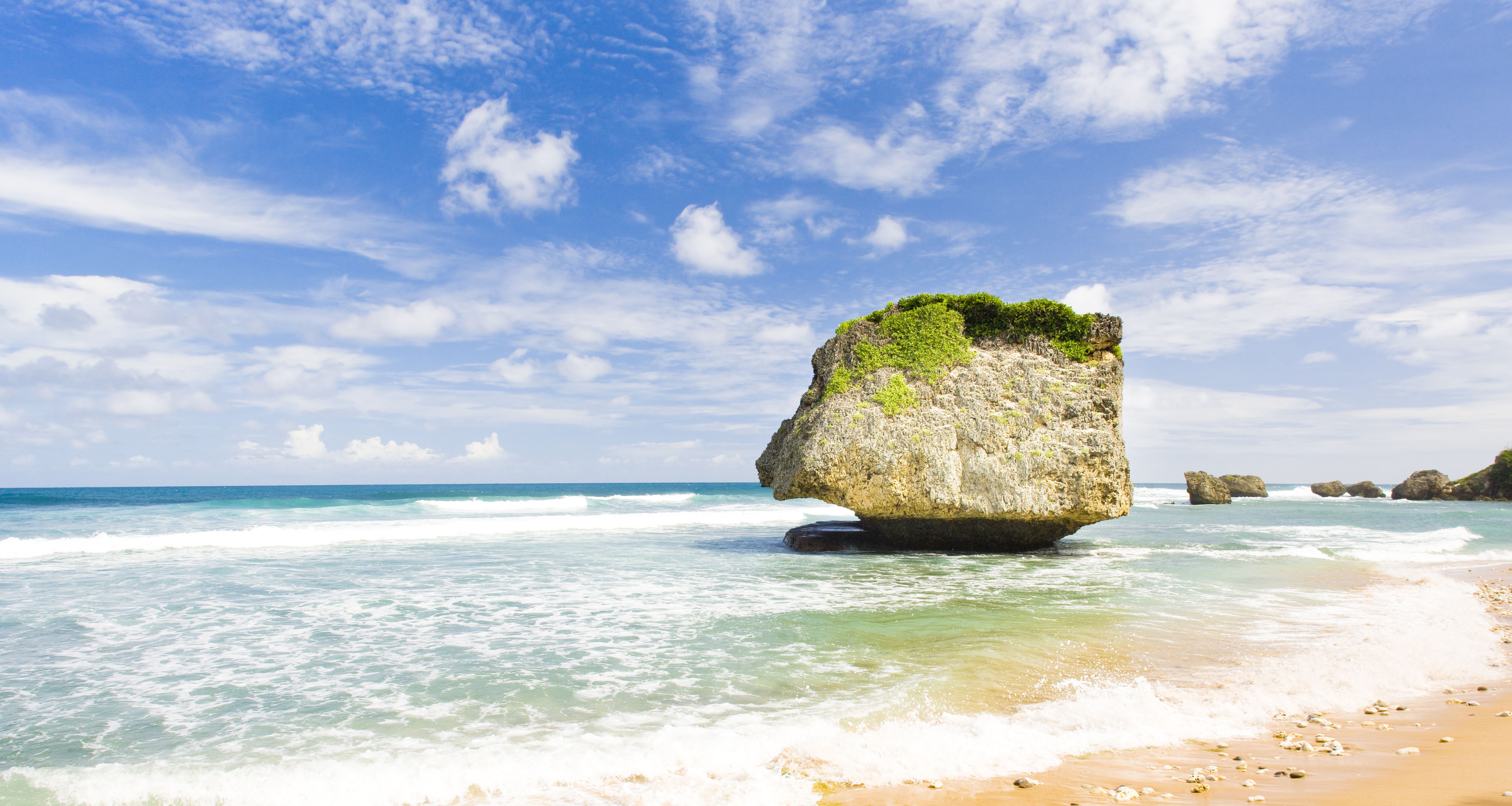 Barbados-Oost-Kust-Bathsheba-Beach-Rots
