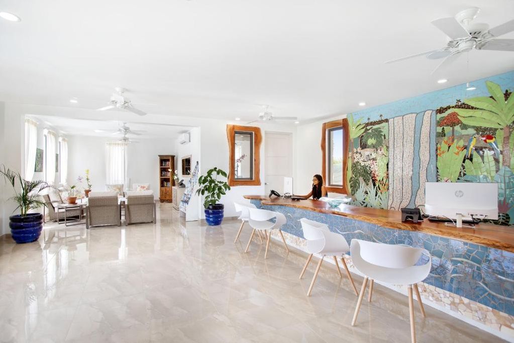 Barbados Westkust St James Beach View Hotel Receptie