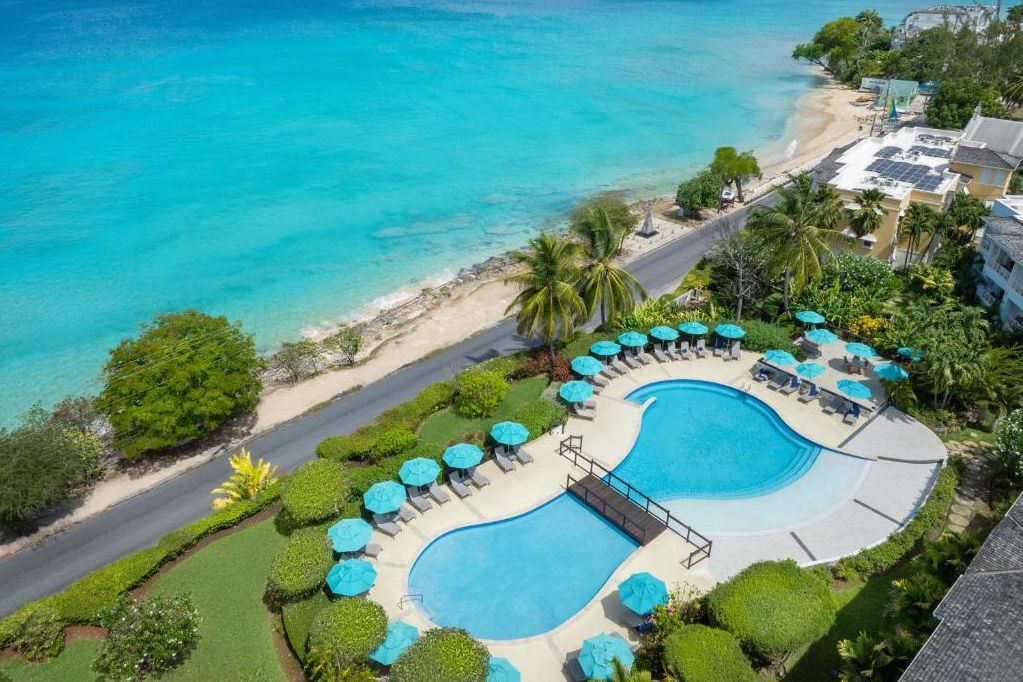 Barbados Westkust St James Beach View Hotel Zwembad