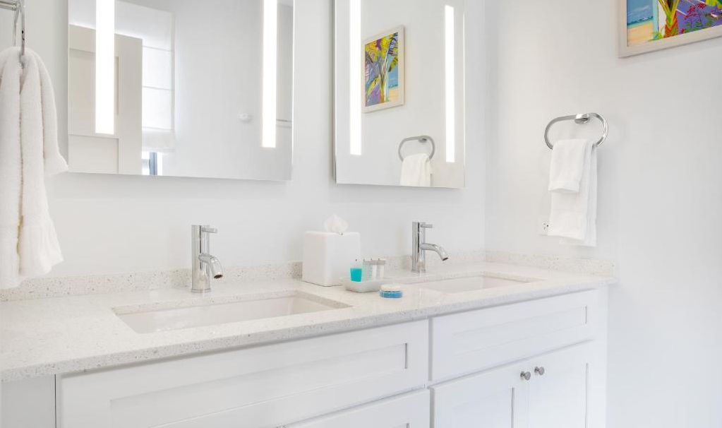 Barbados Westkust St James Beach View Hotel Kamer Badkamer