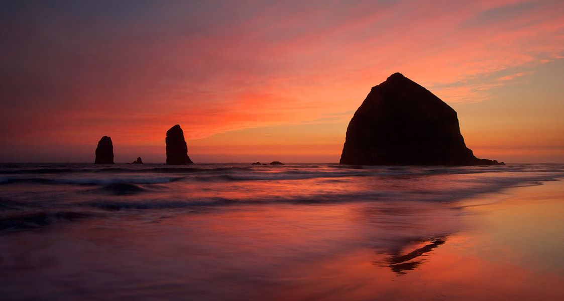Amerika-Oregon-Cannon-Beach