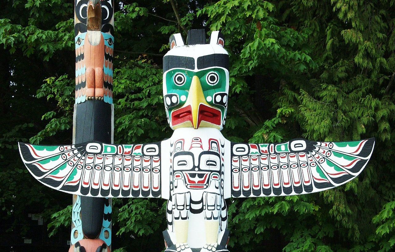 Canada-Vancouver-totem-palen-stanly-park