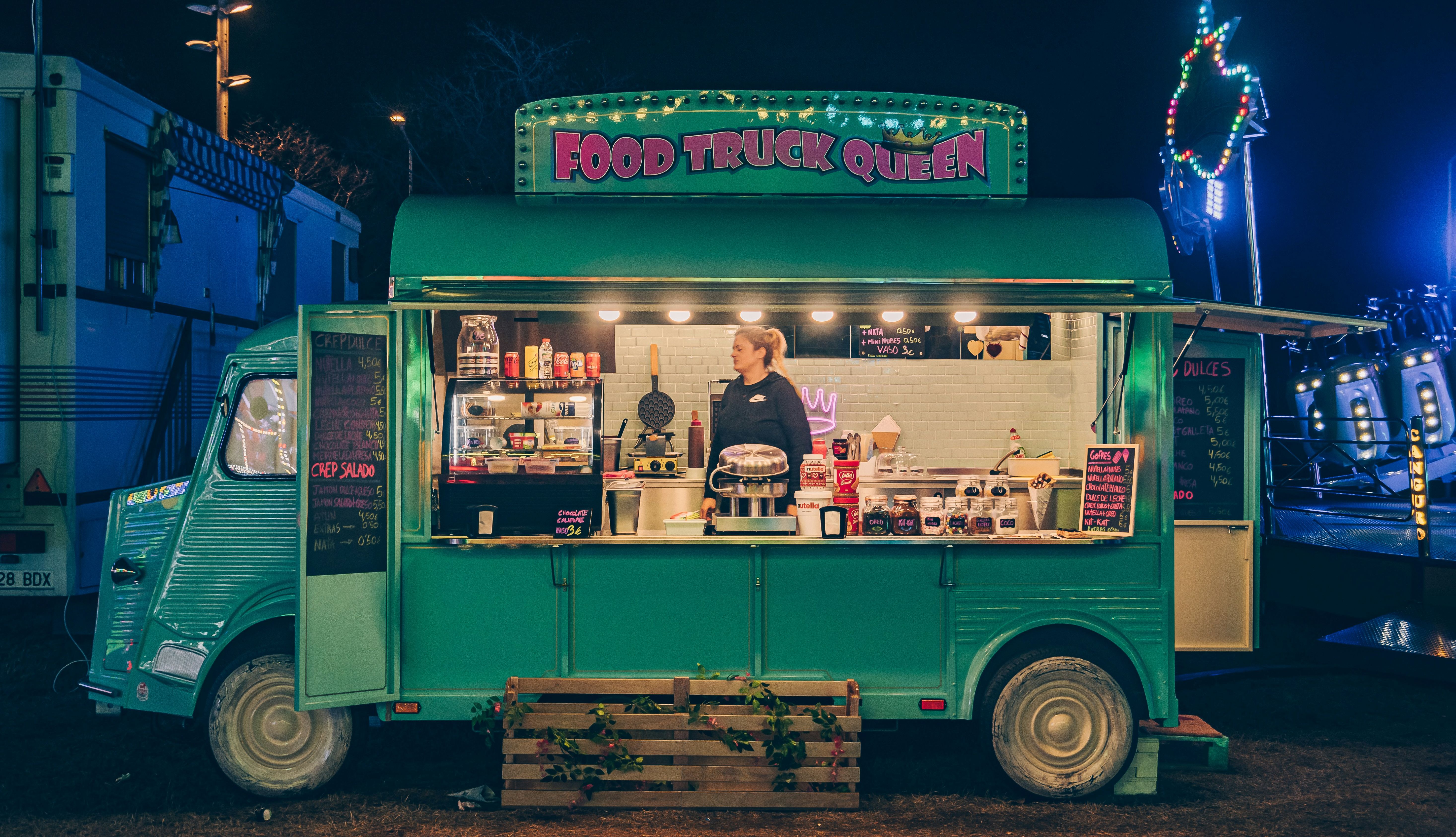 Amerika-Oregon-Portland-food-truck