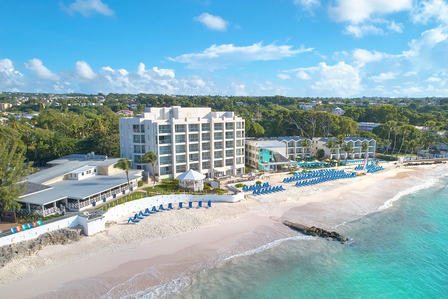 Barbados Zuidkust Sea Breeze Beach House Strand