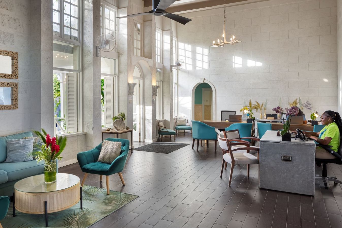 Barbados Zuidkust Sea Breeze Beach House Lobby