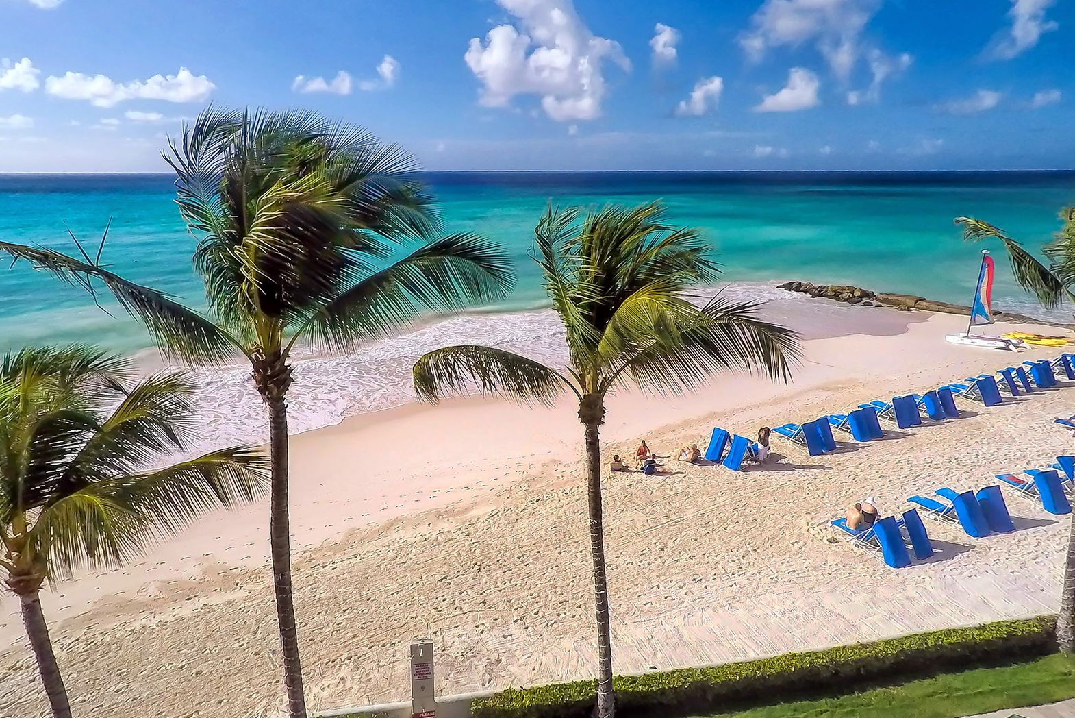 Barbados Zuidkust Sea Breeze Beach House Strand