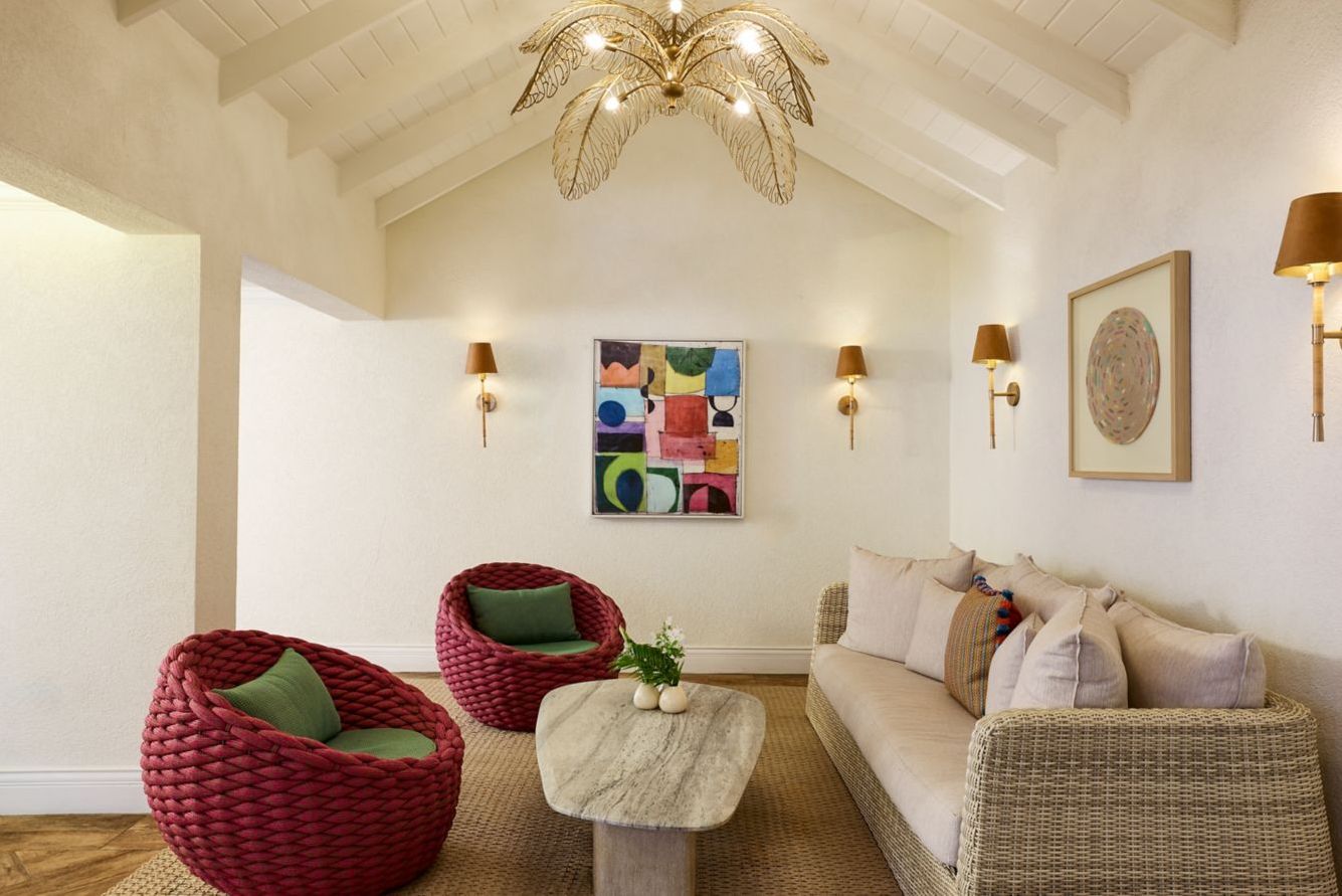 Barbados Westkust St James Treasure Beach Art Hotel Lobby