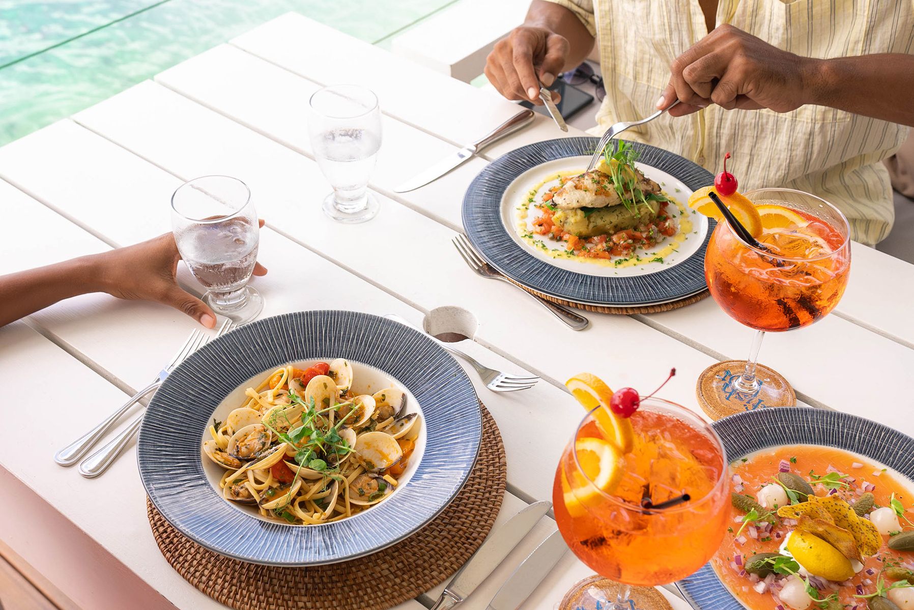 Barbados Westkust St Lucy Little Good Harbour Dineren