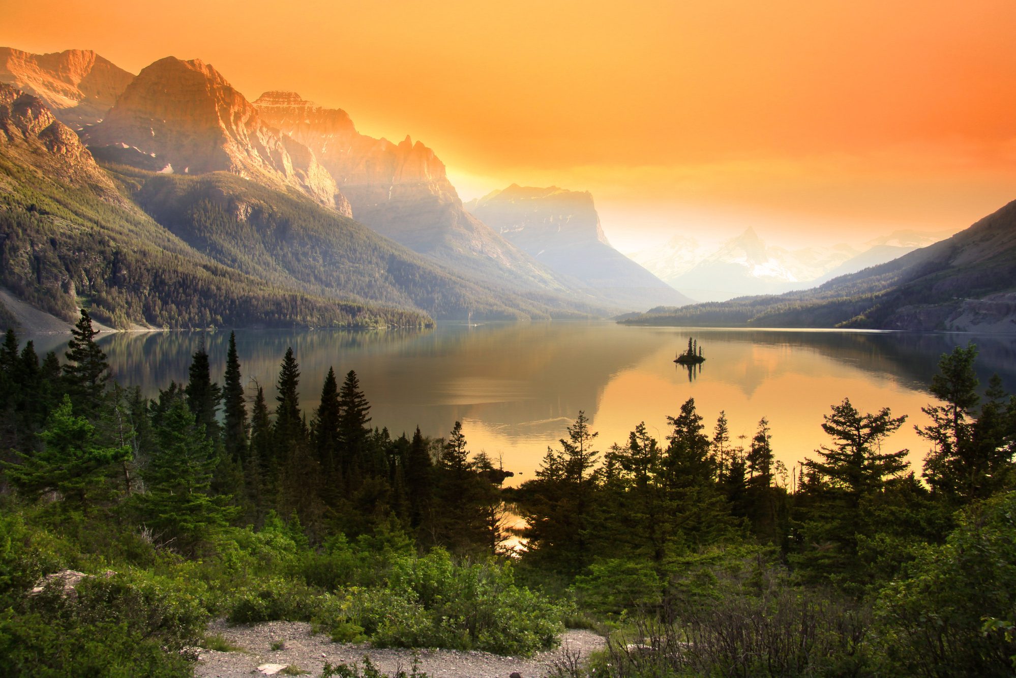 Glacier National Park in Amerika