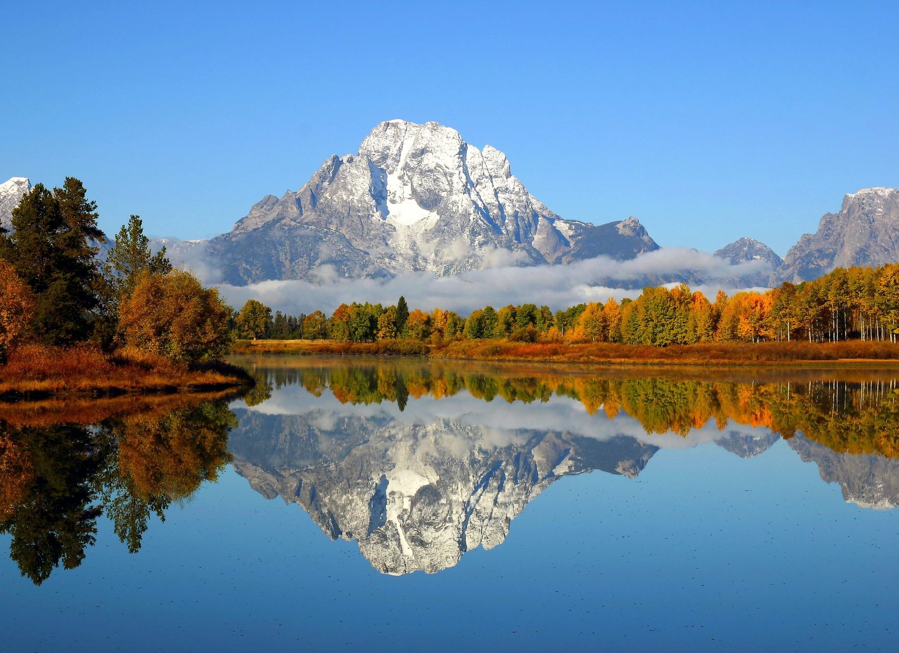 Jenny Lake in Grand Teton National Park in Amerika
