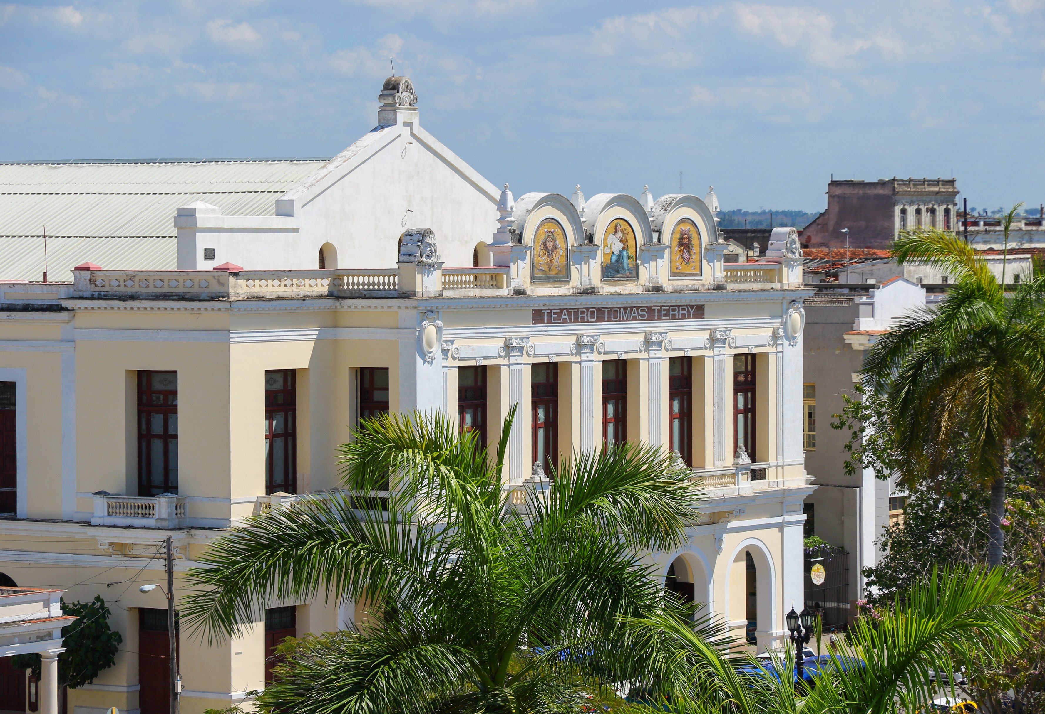 Teatro Tomas Terry in Cienfuegos in Cuba