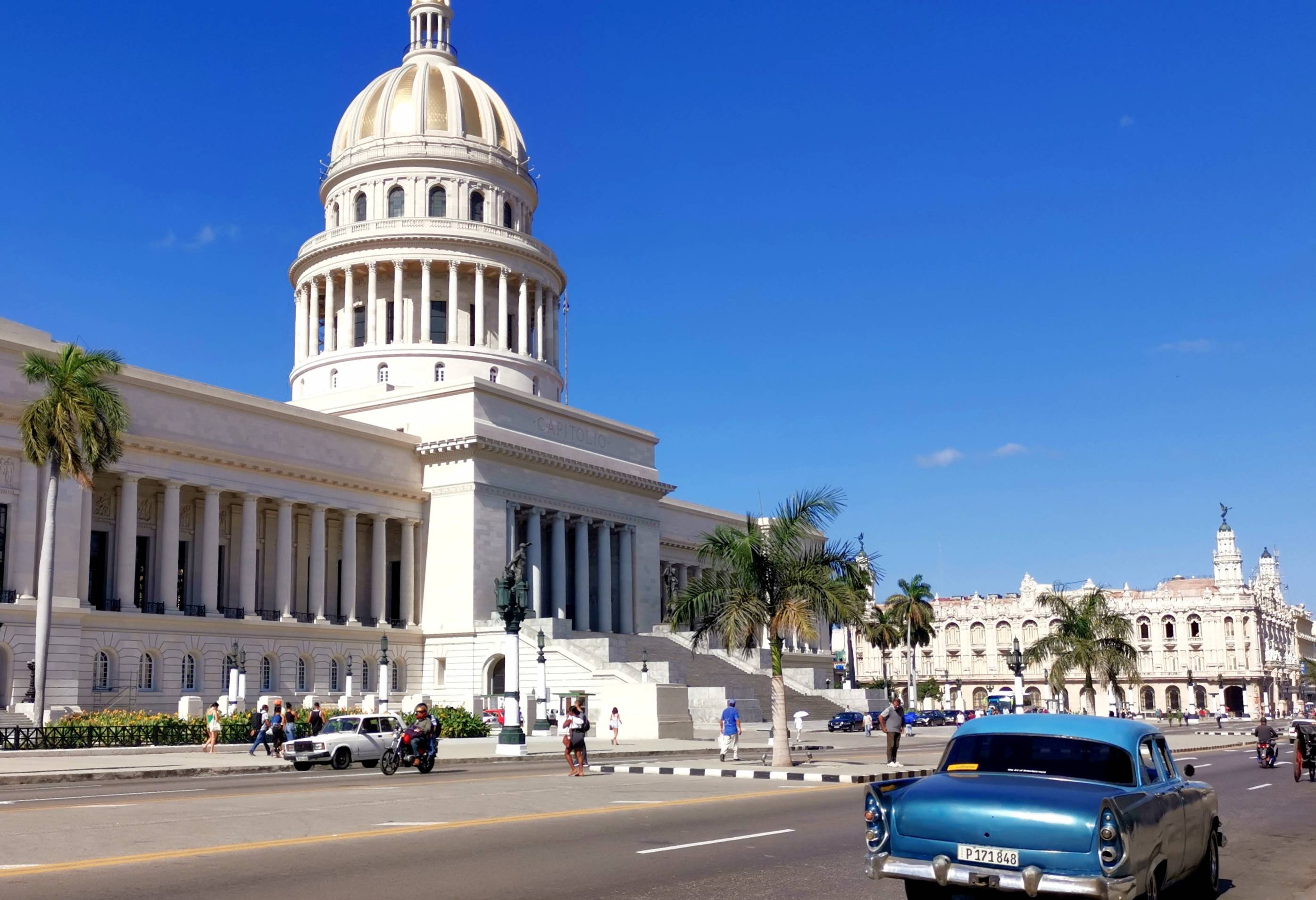 El Capitolio in Havana in Cuba