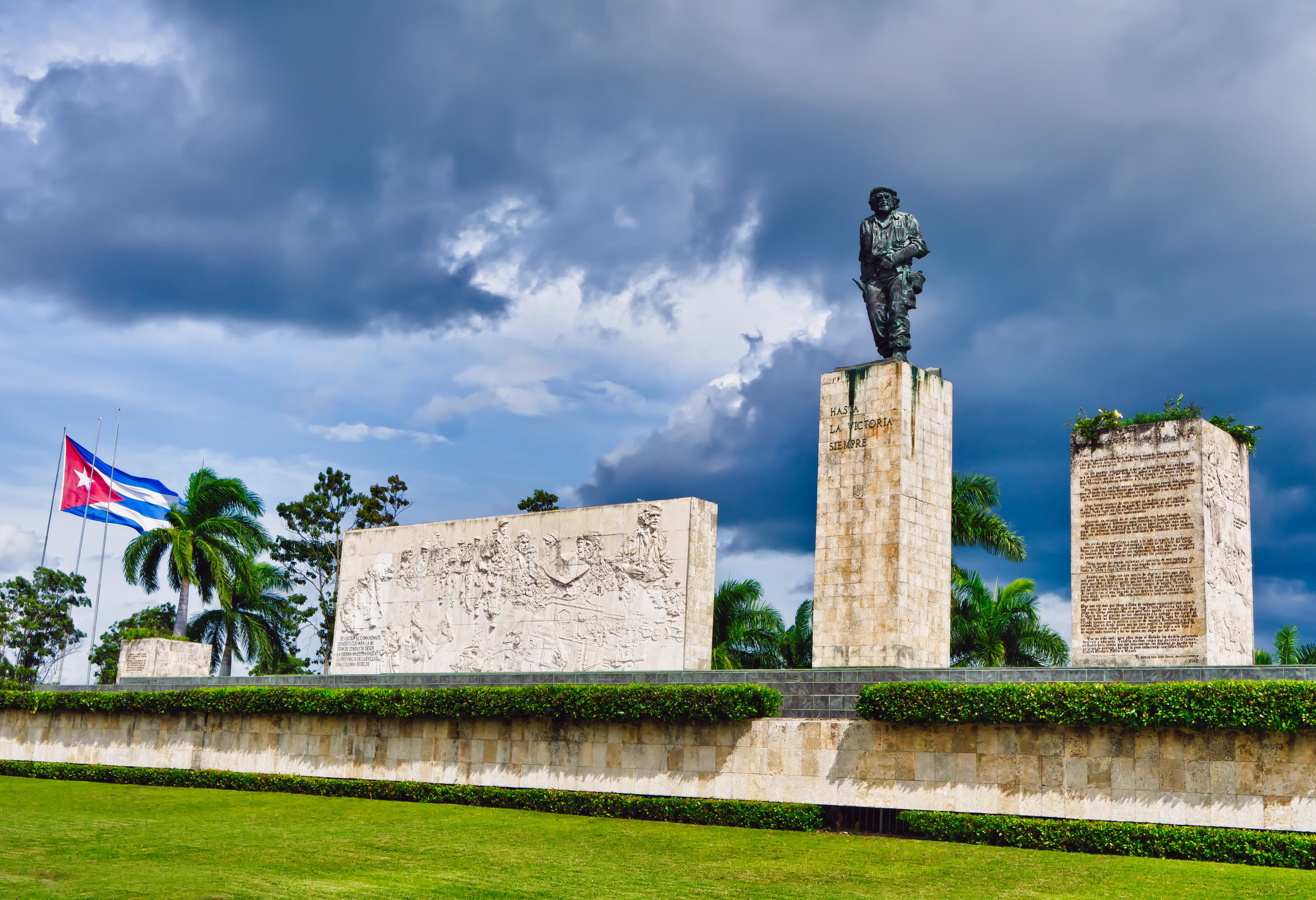 Plaza de la Revolucion in Santa Clara in Cuba
