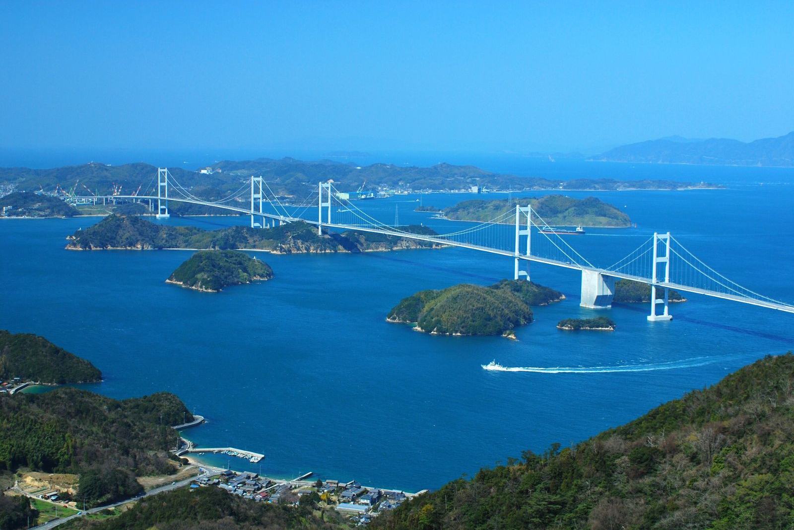 Shimanami Kaido in Japan