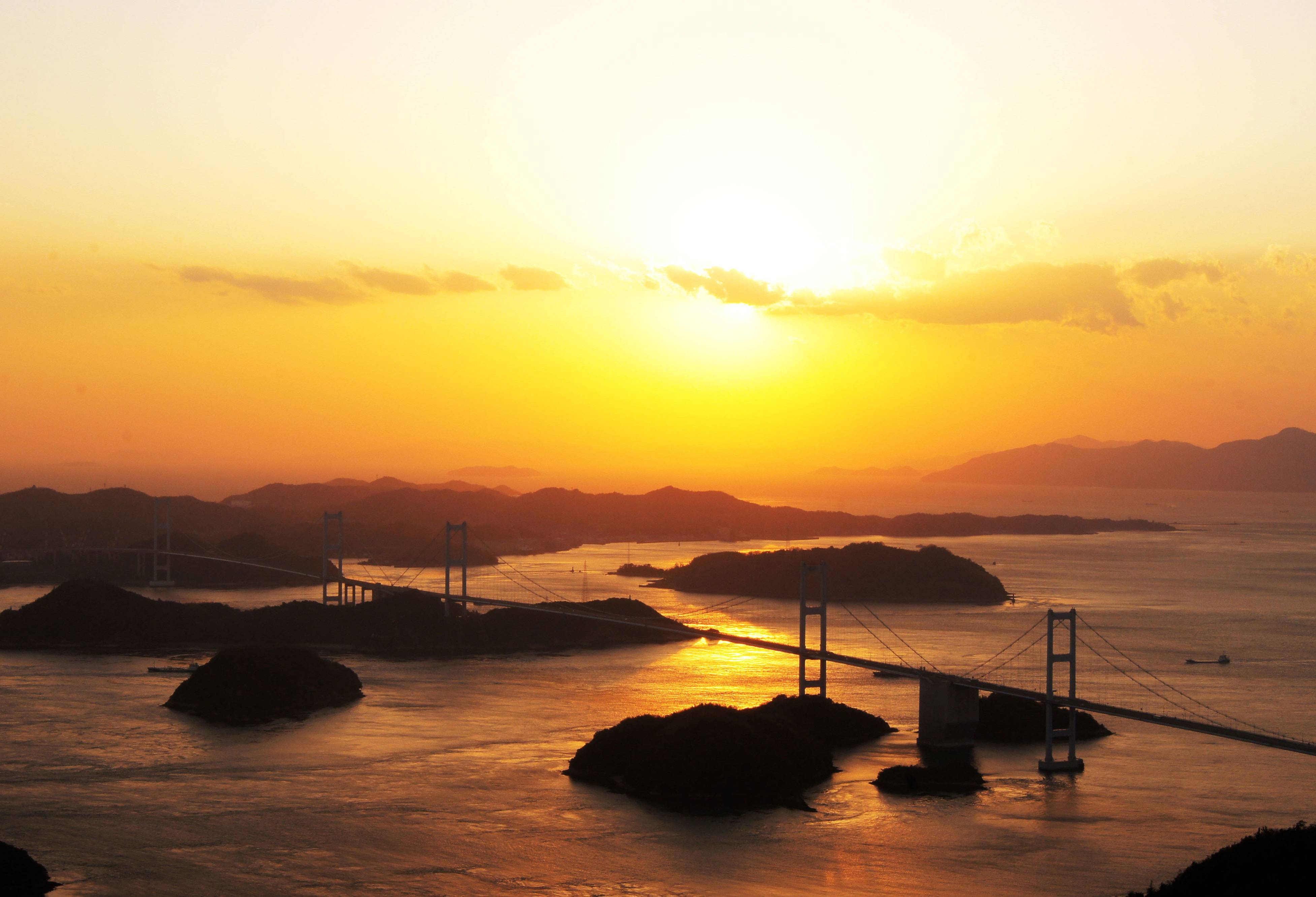 Shimanami Kaido in Japan