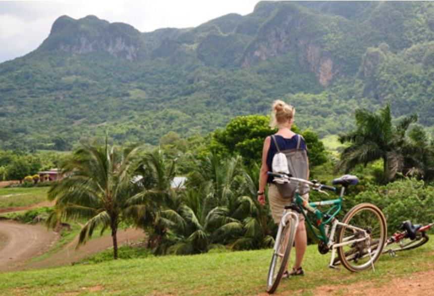 Optionele fietsexcursie in de Vinales Vallei in Cuba