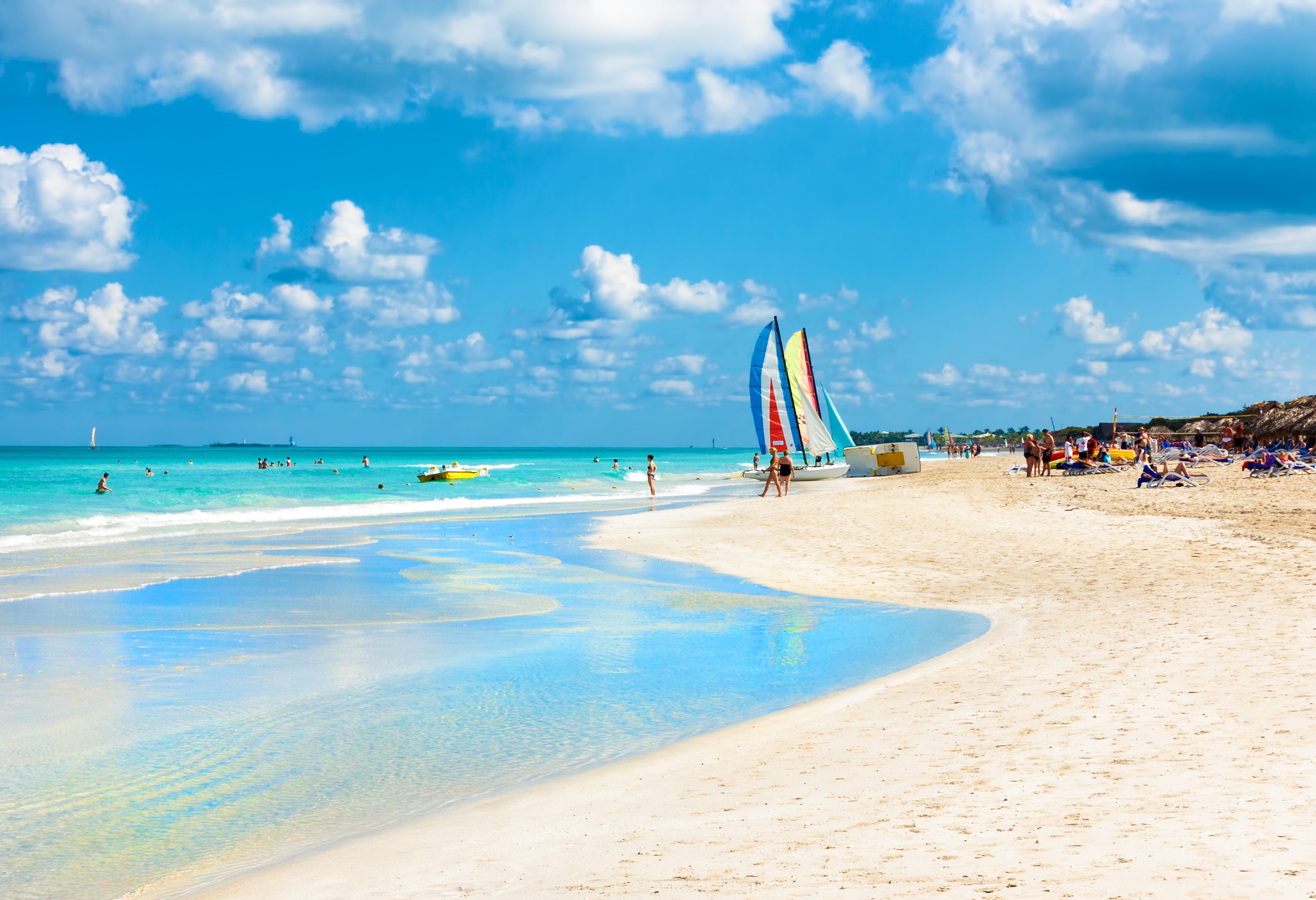Strand in Varadero in Cuba