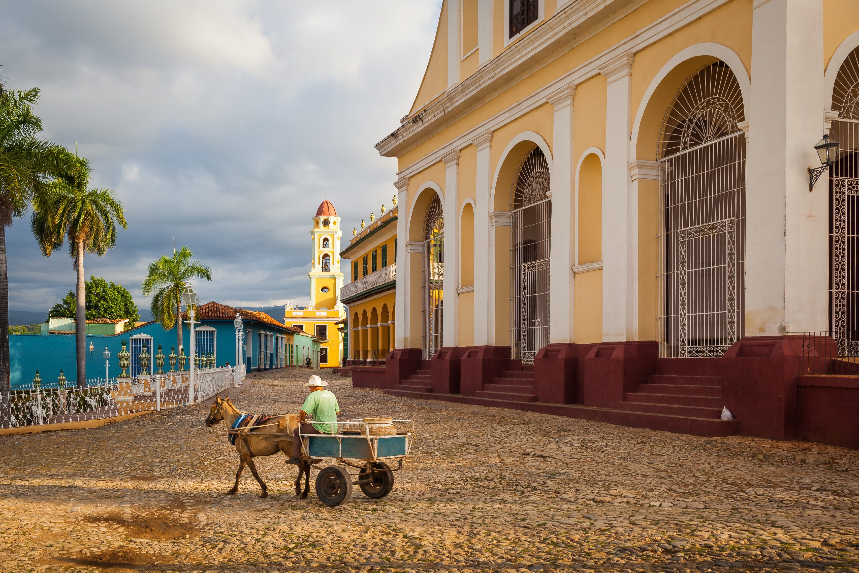 Oud straatje in Trinidad in Cuba