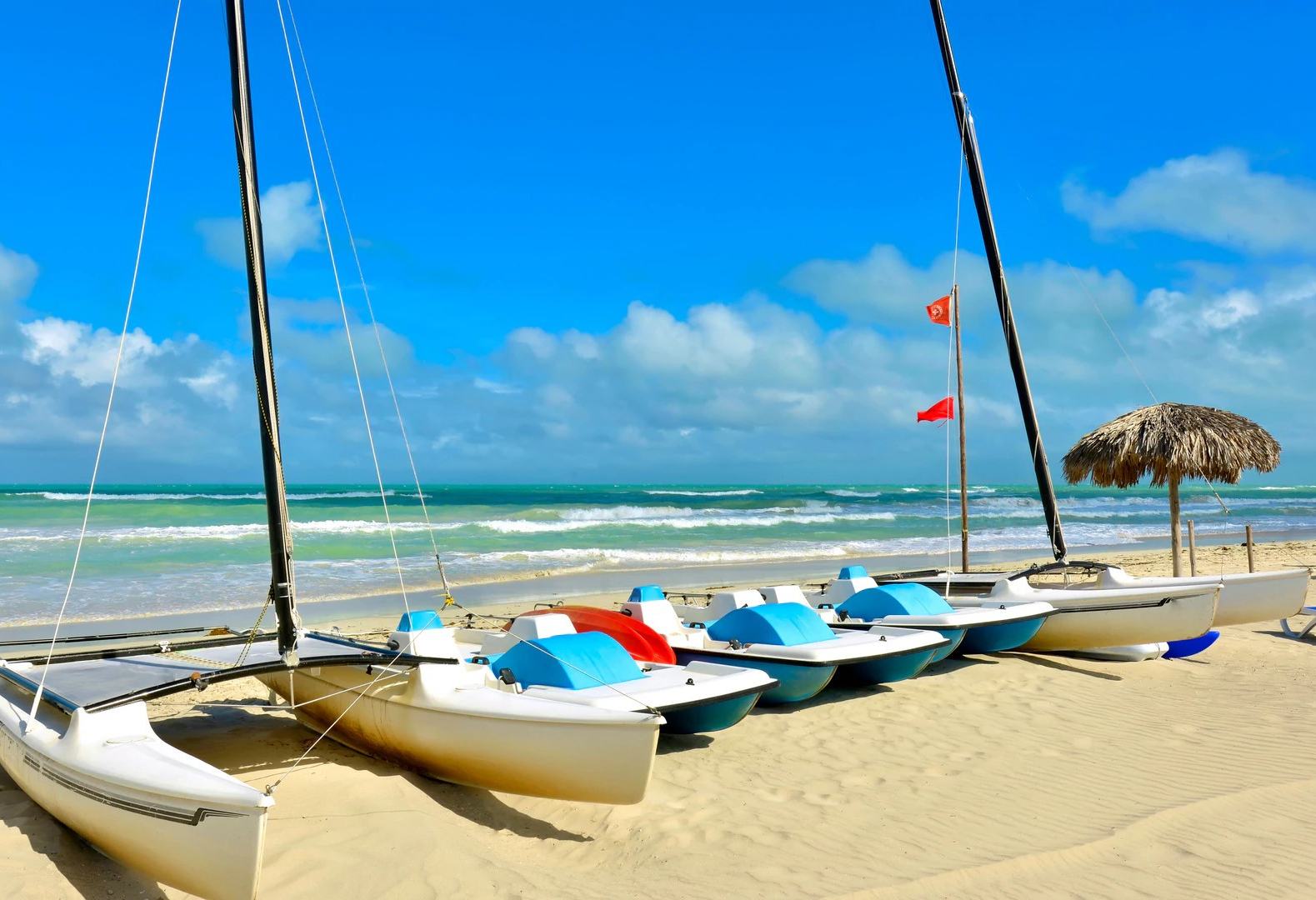 Strand bij Iberostar Tainos in Varadero in Cuba