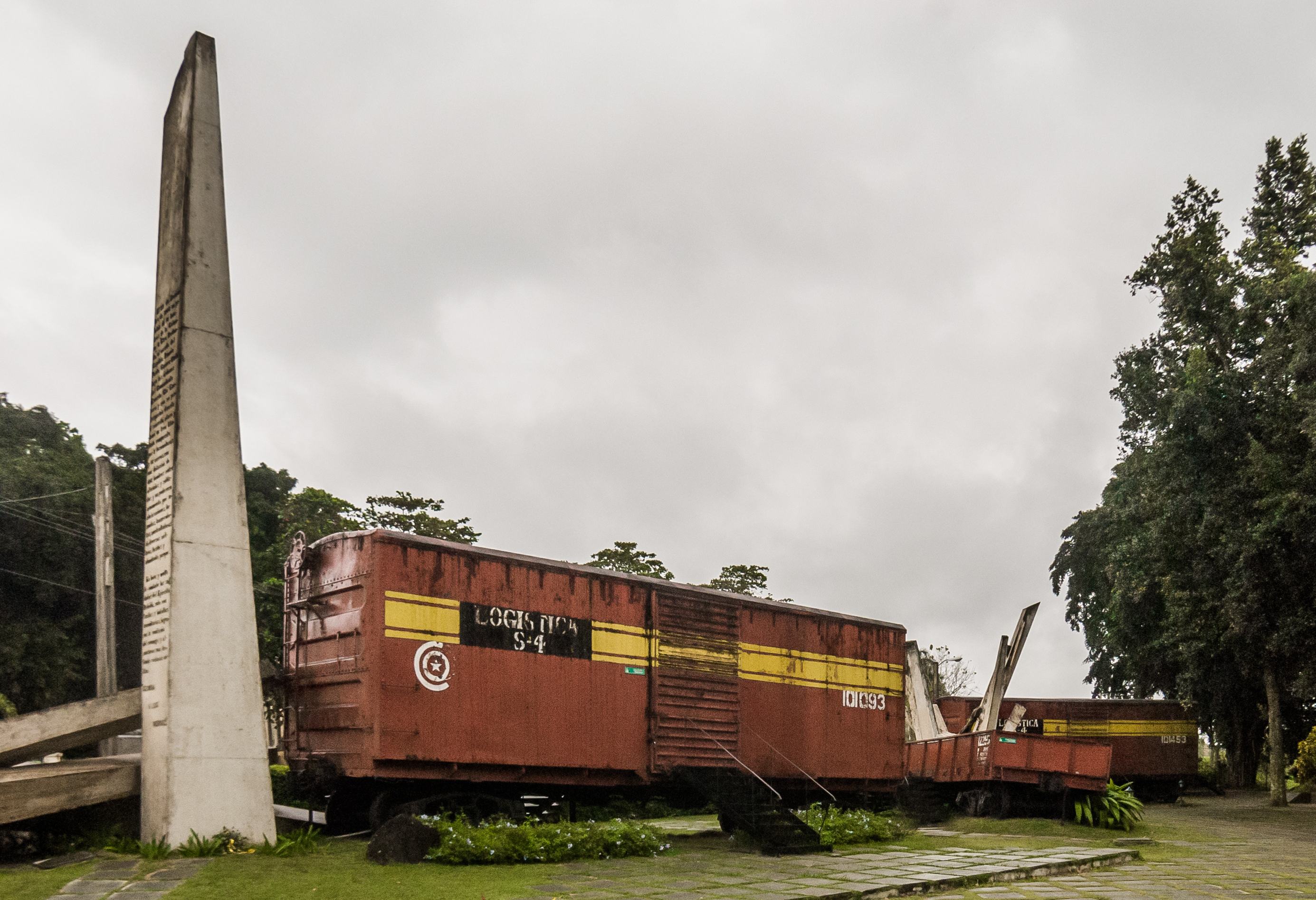 Tren Blindado monument in Santa Clara in Cuba
