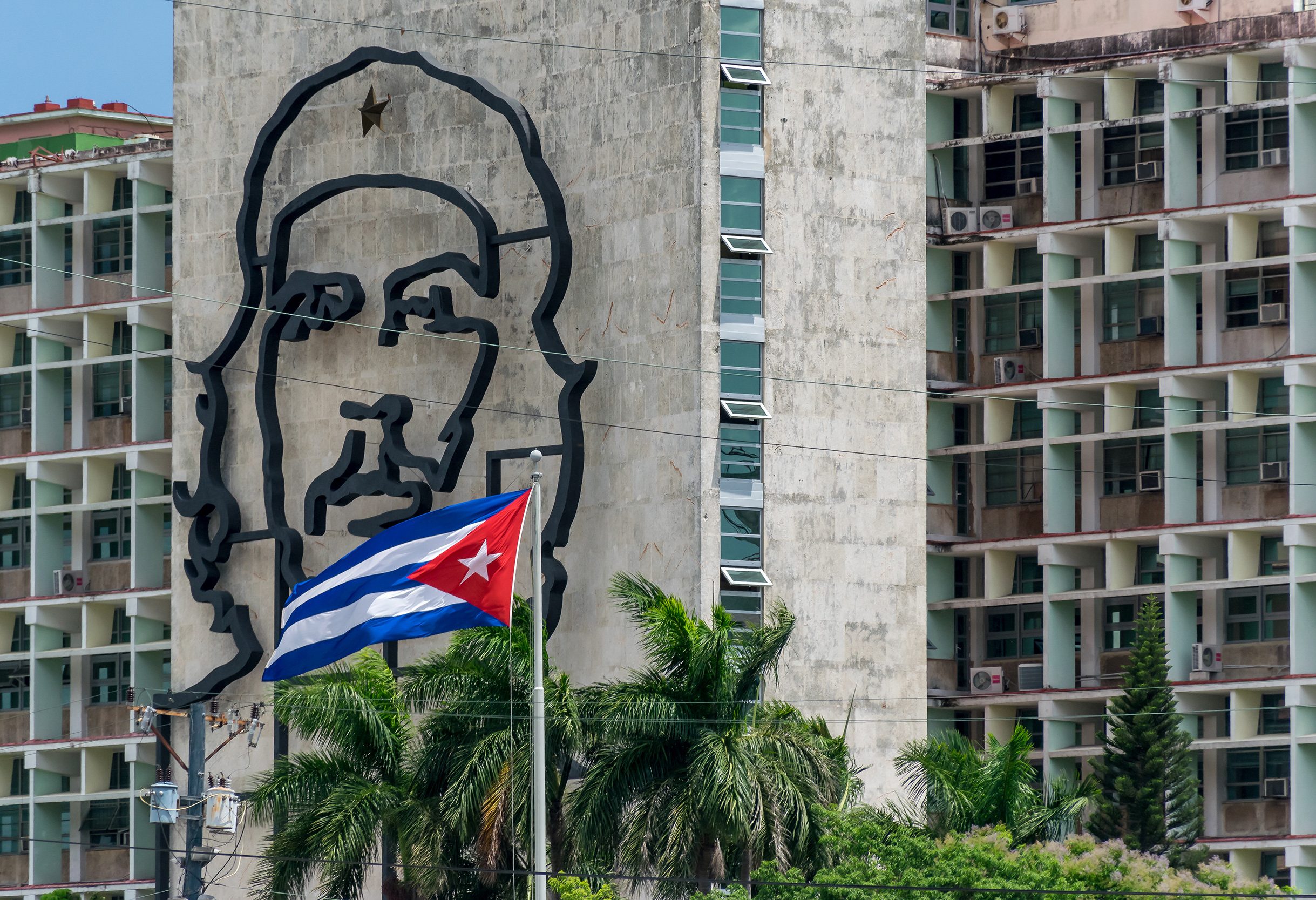 Plaza de la Revolucion in Havana in Cuba