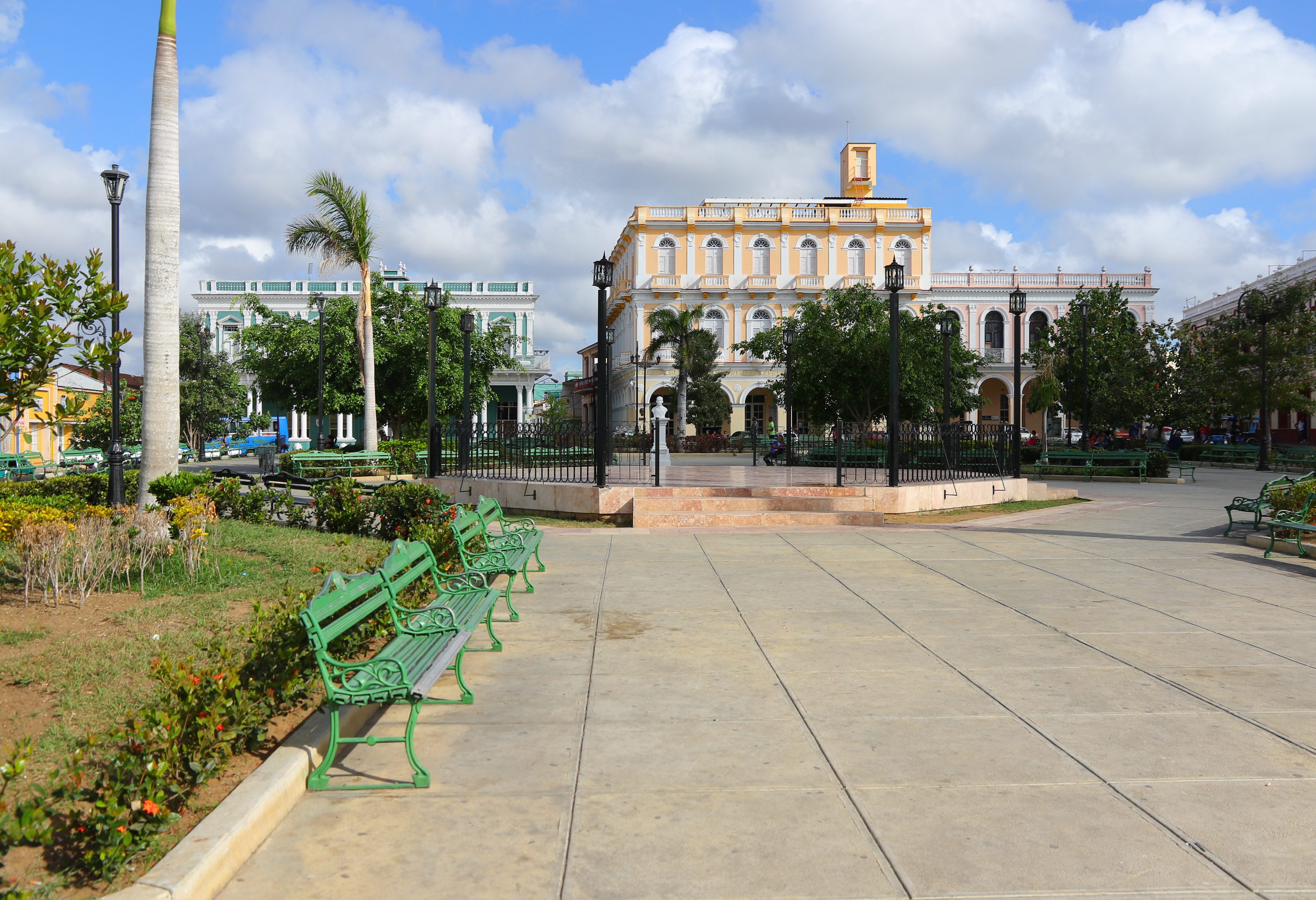 Parque Serafin Sanchez in Sancti Spiritus in Cuba