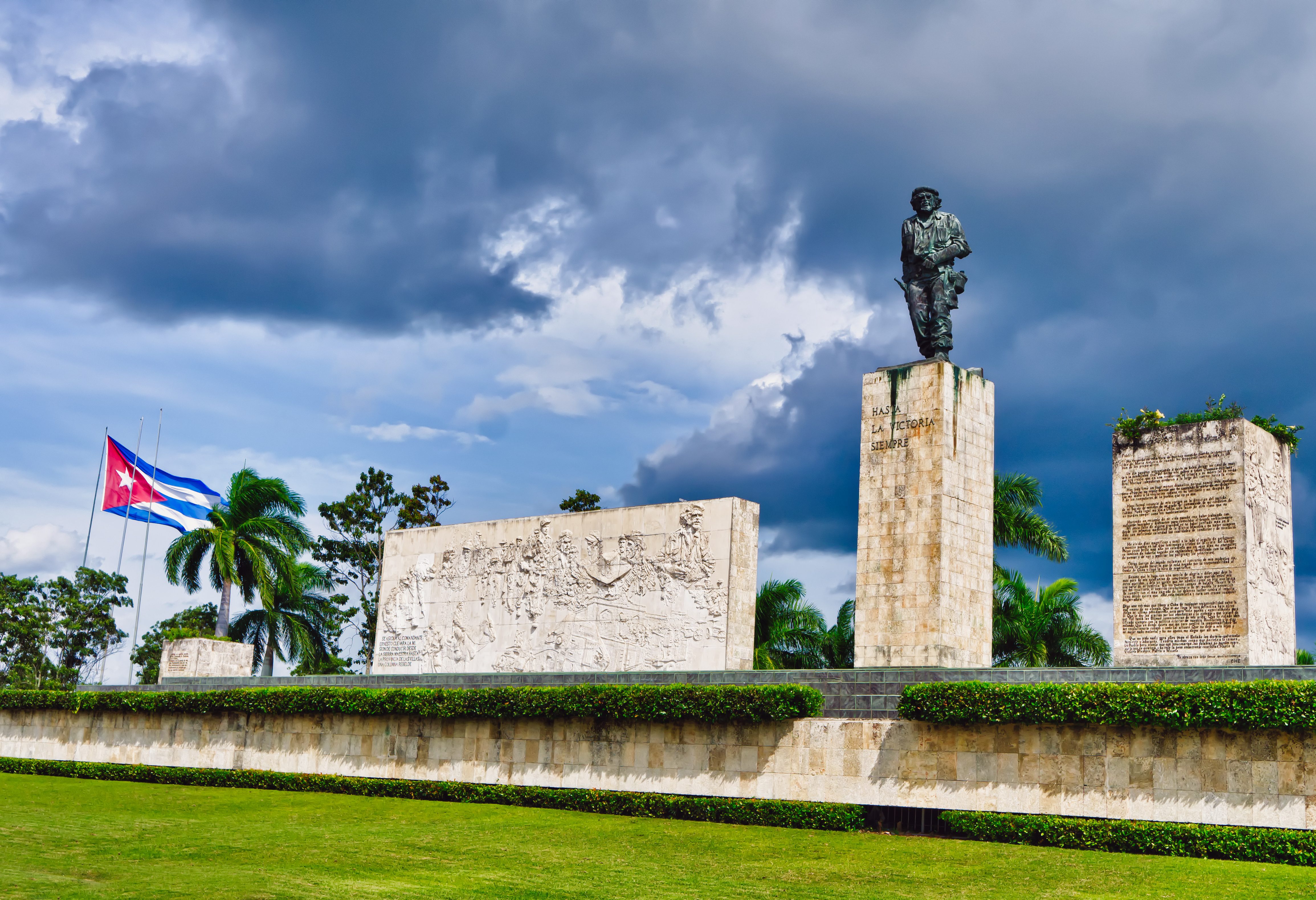 Plaza de la Revolucion in Santa Clara in Cuba