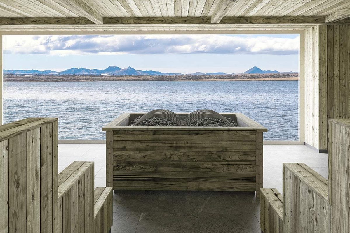 Sky Lagoon in IJsland