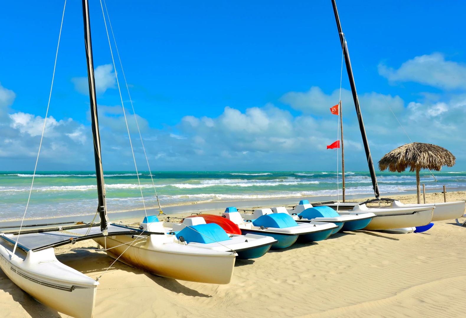 Strand bij Iberostar Tainos in Varadero in Cuba