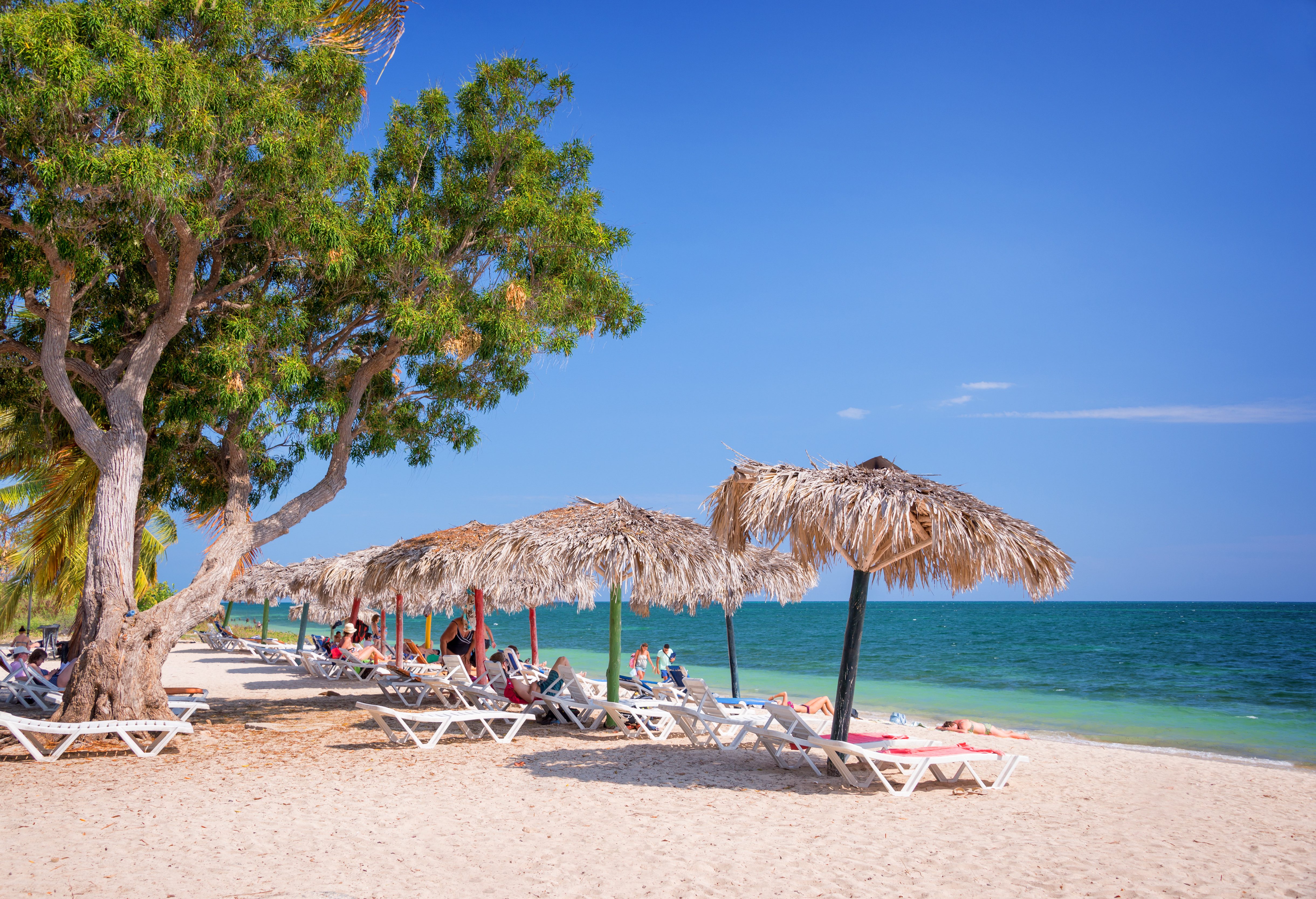 Playa Ancon bij Trinidad in Cuba
