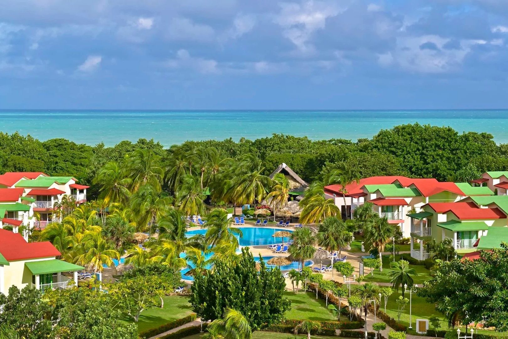 Uitzicht over het Iberostar Tainos in Varadero in Cuba