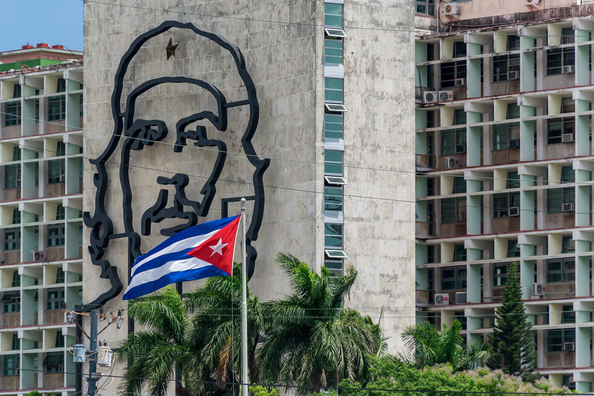 Plaza de la Revolucion in Havana in Cuba