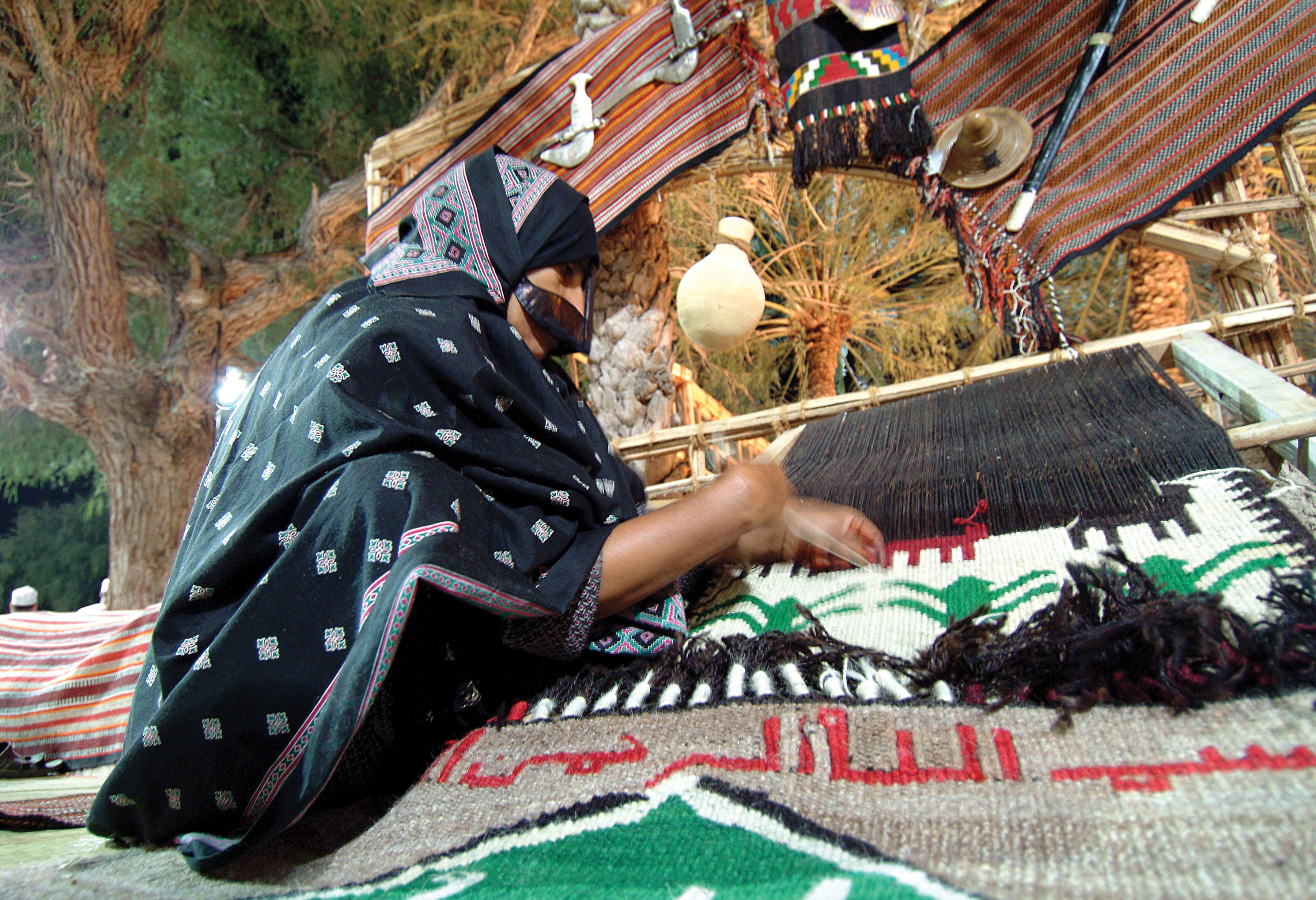 Vrouwenmarkt in Ibra Oman