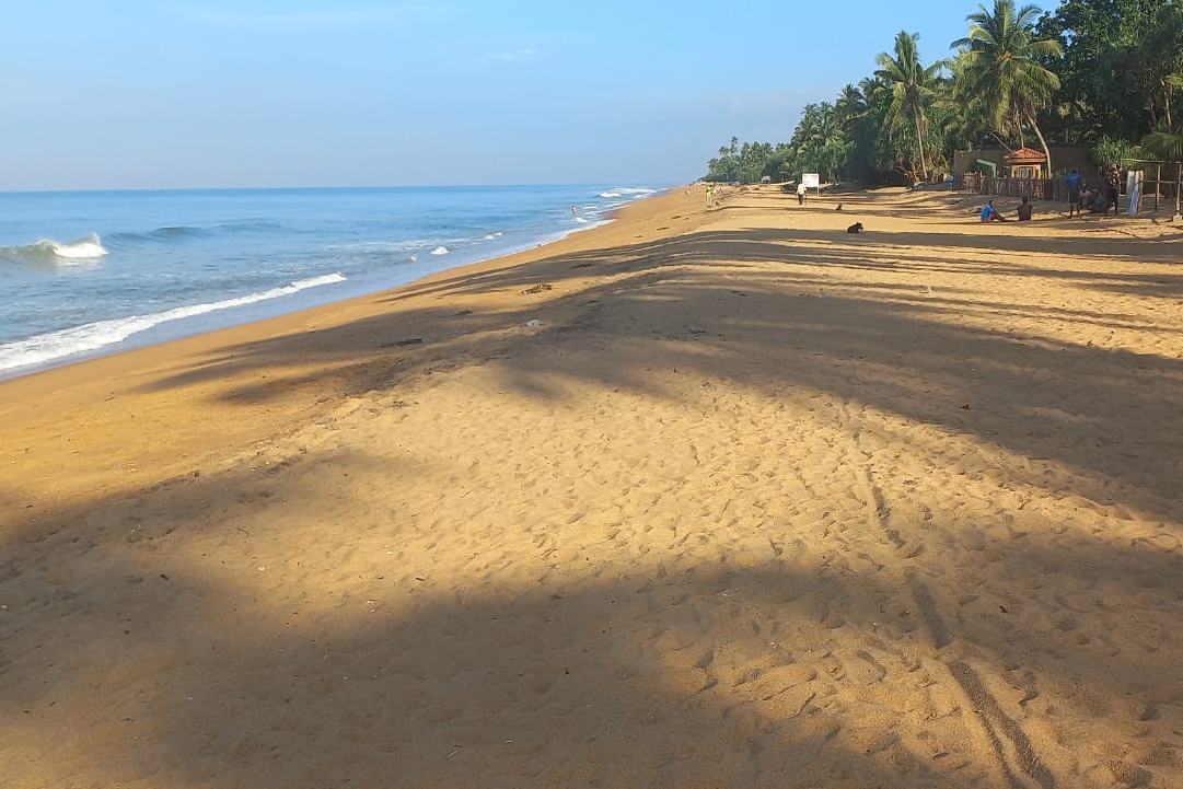 Strand bij Tangerine Hotel in Sri Lanka