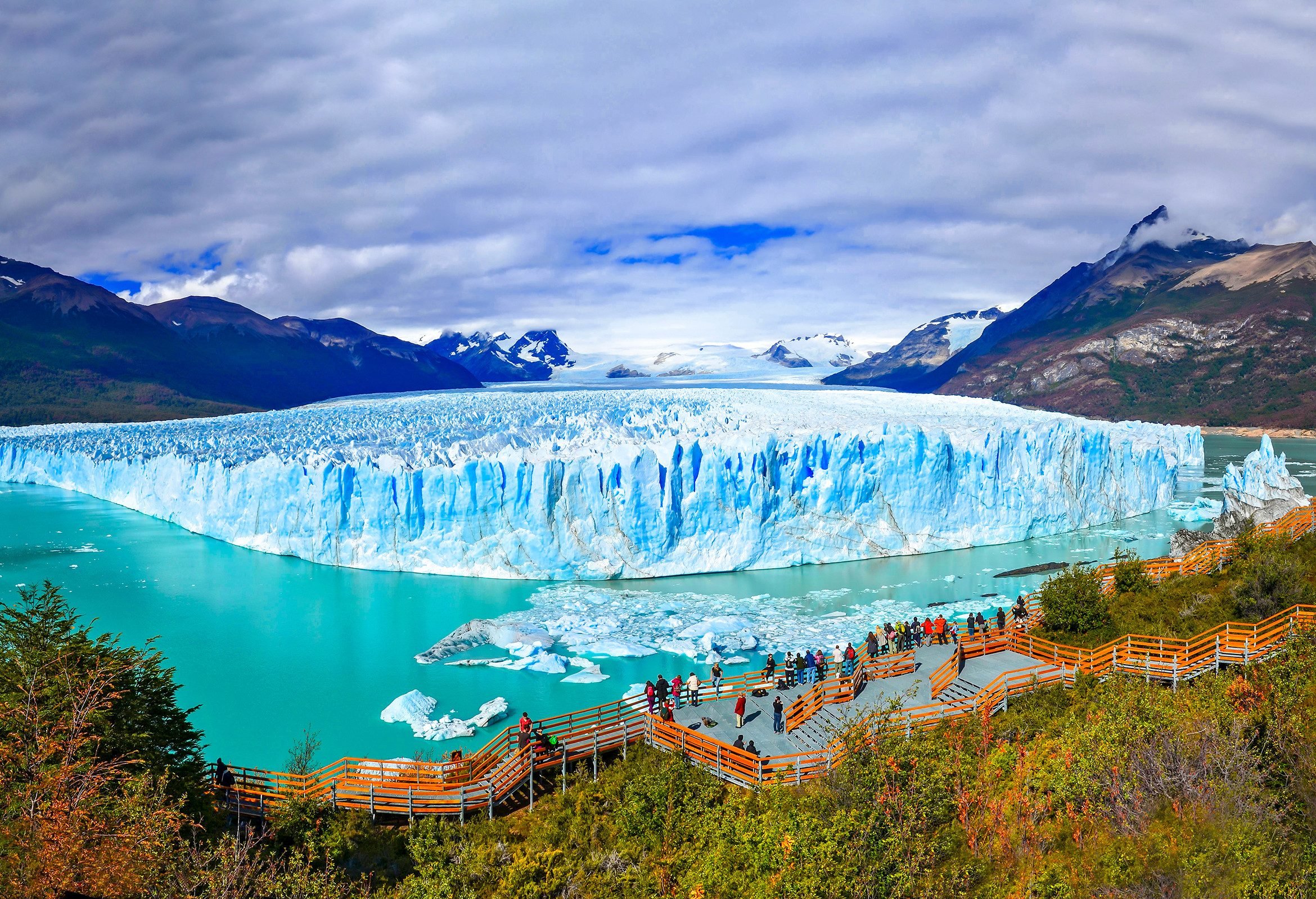 Perito Moreno-gletsjer, Patagonië in Argentinië