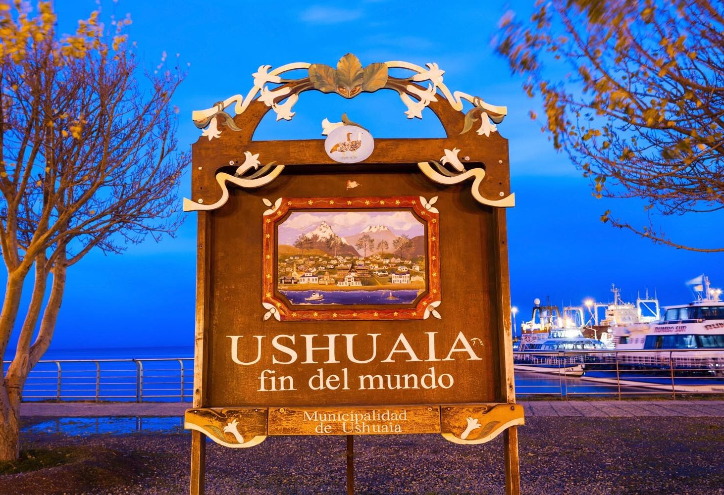 Ushuaia, einde van de wereld, Argentinië