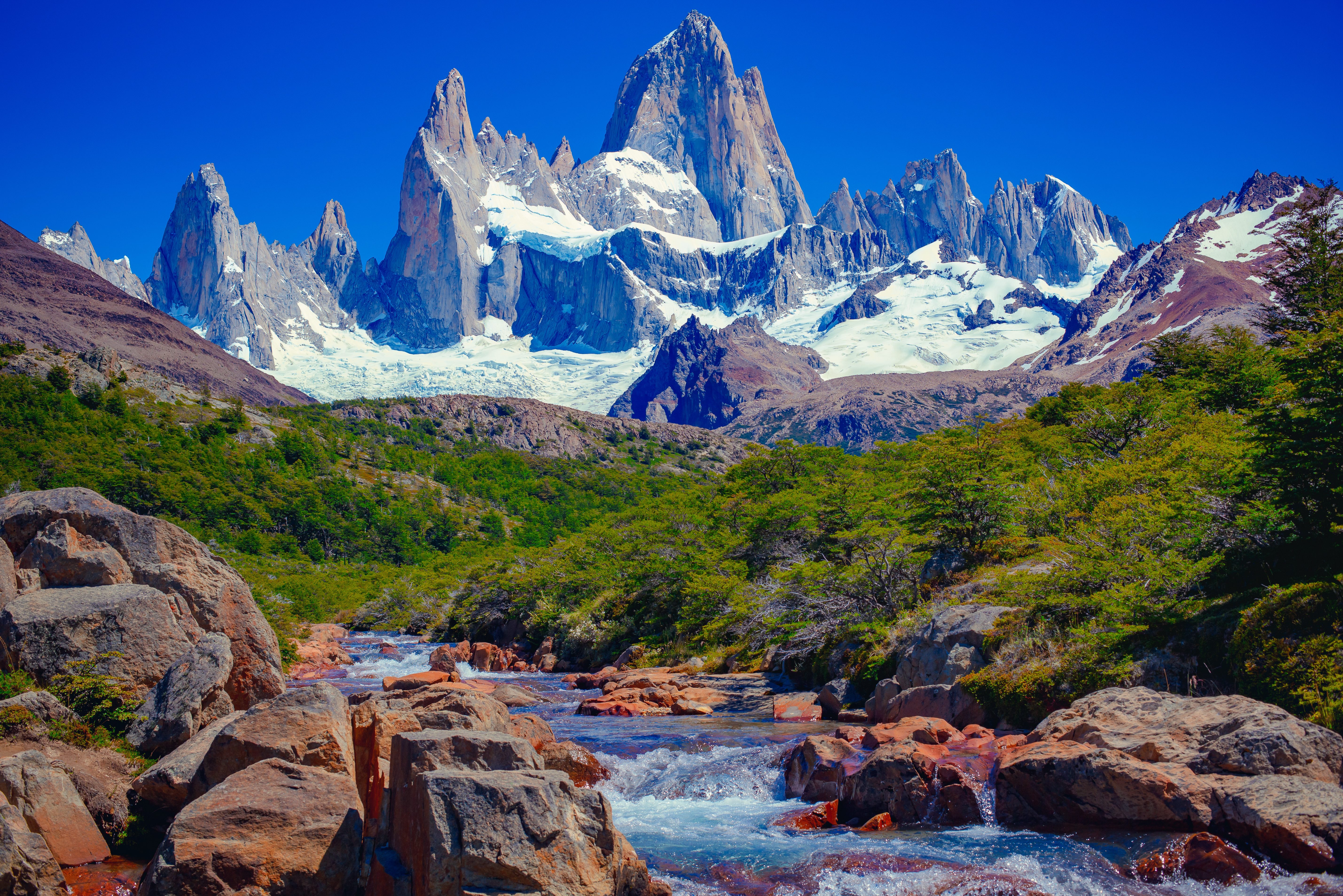 El Chalten, Los Glaciares National Park in Argentinië
