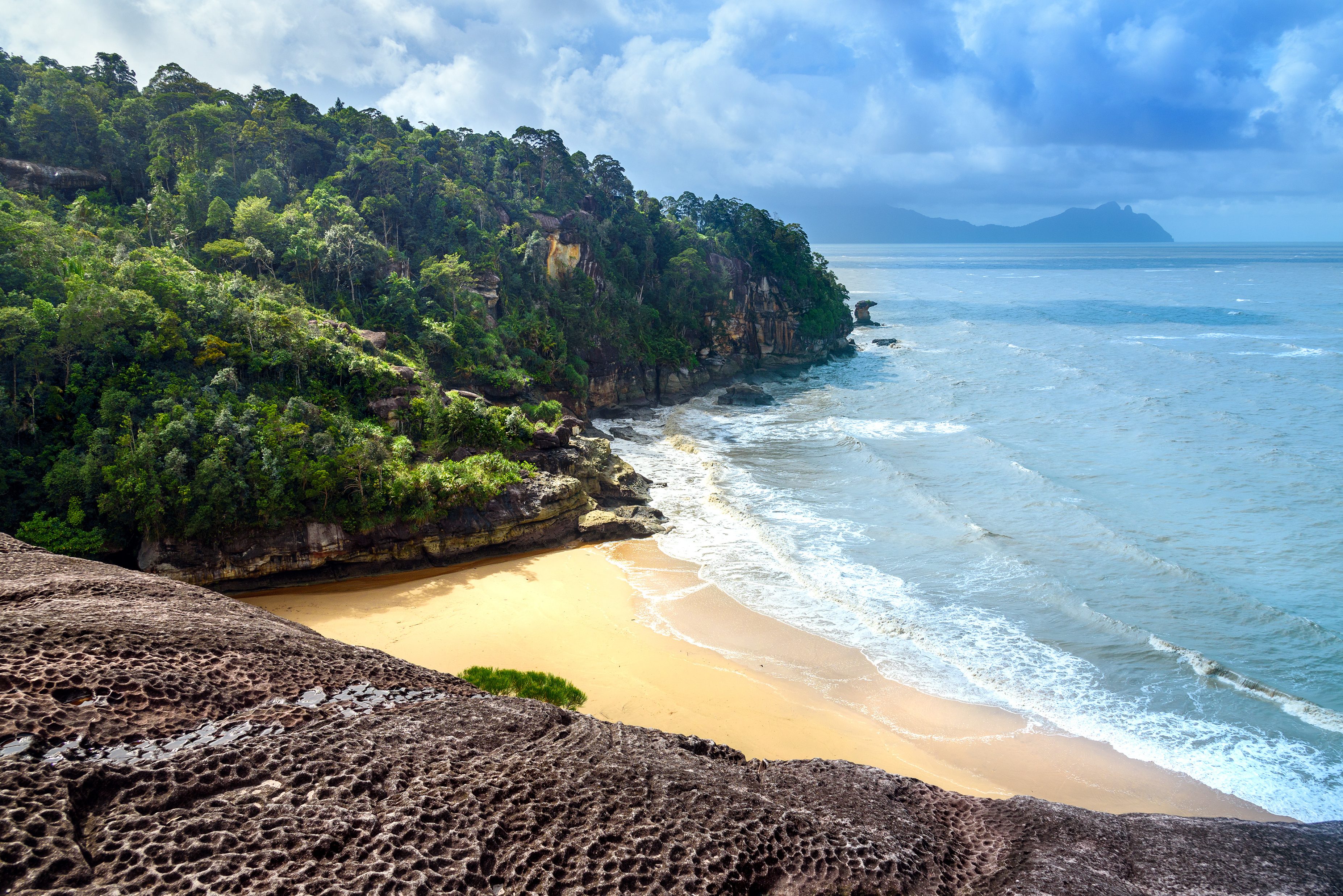 Bako National park in Sarawak Borneo Maleisie